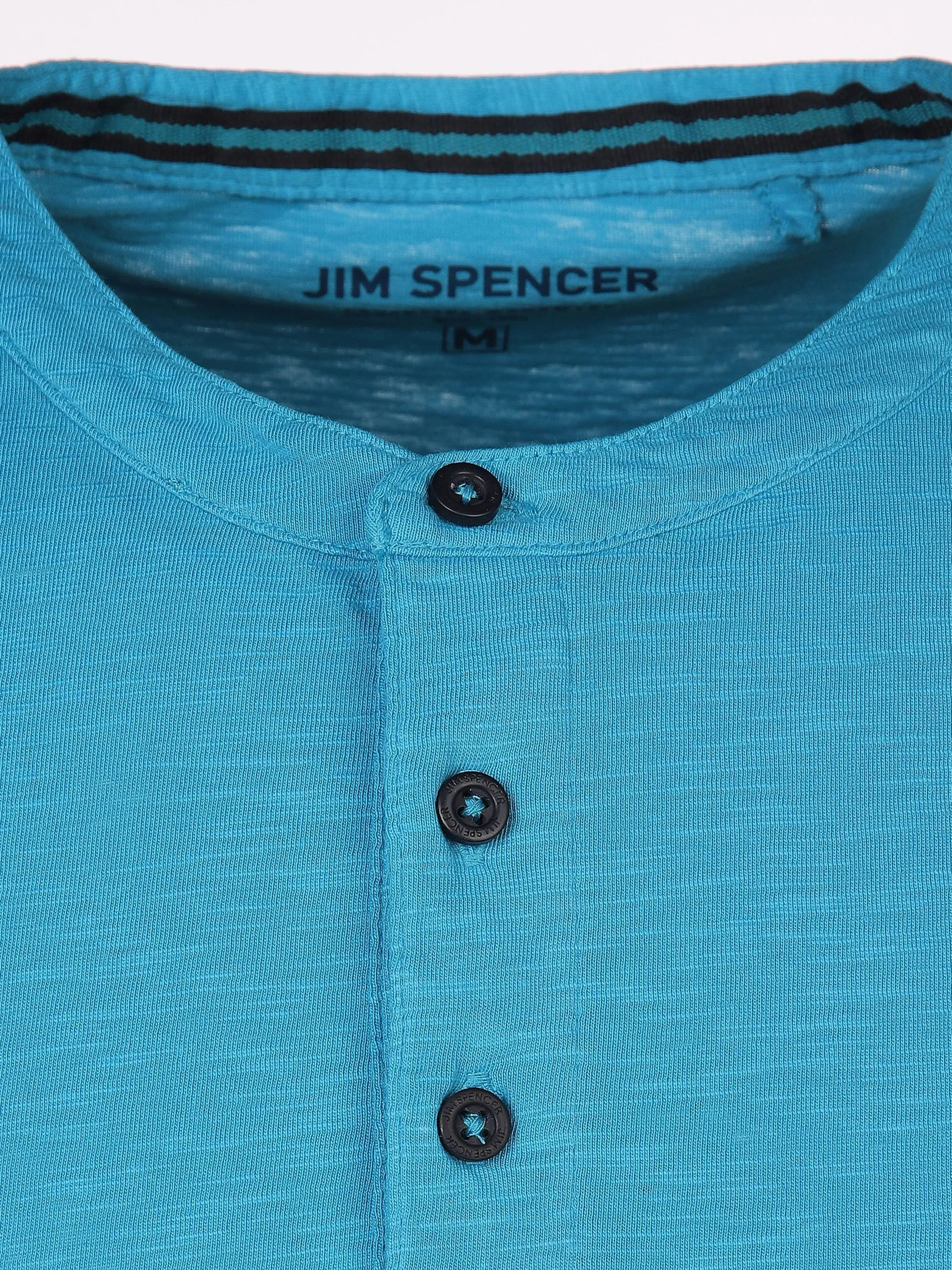 Jim Spencer He. Henleyshirt 1/2 Arm Stickerei Türkis 876158 AQUA 3 Jim Spencer He. Henleyshirt 1/2 Arm Stickerei Türkis 876158 AQUA 3