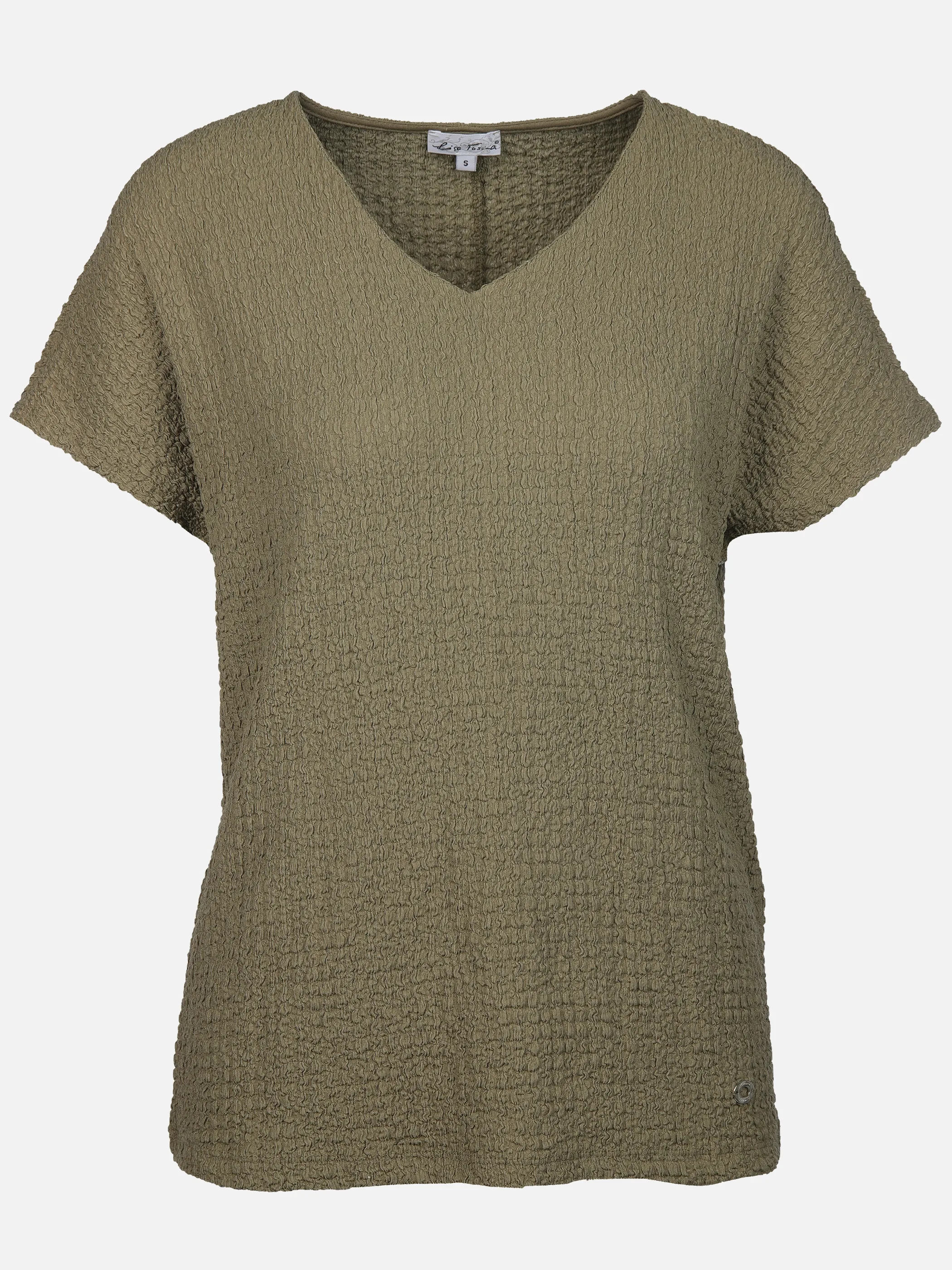 Lisa Tossa Da-Struktur-Shirt Oliv 908737 TREK 1