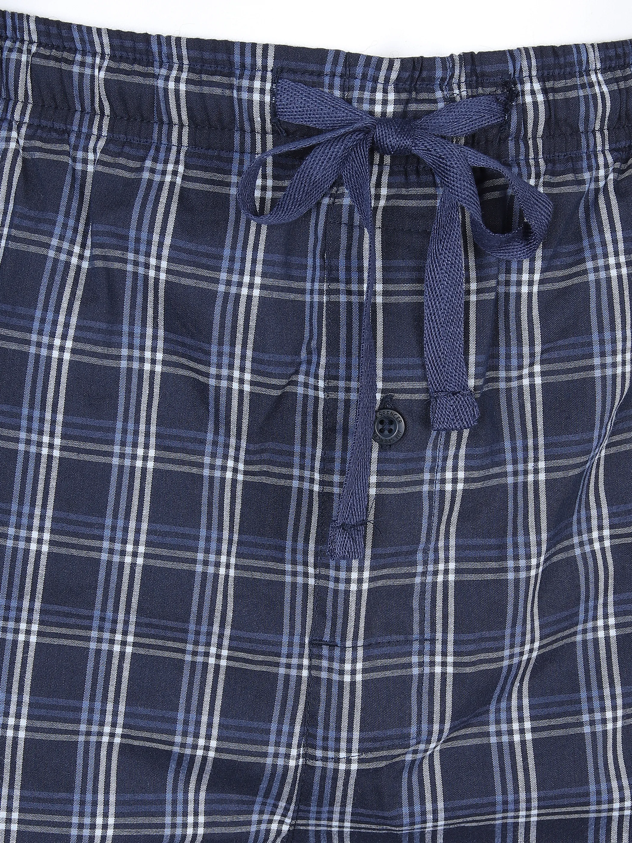 Jim Spencer He. Schlafhose Karo Mix&Match Blau 870294 NAVY/BLUE 3 Jim Spencer He. Schlafhose Karo Mix&Match Blau 870294 NAVY/BLUE 3
