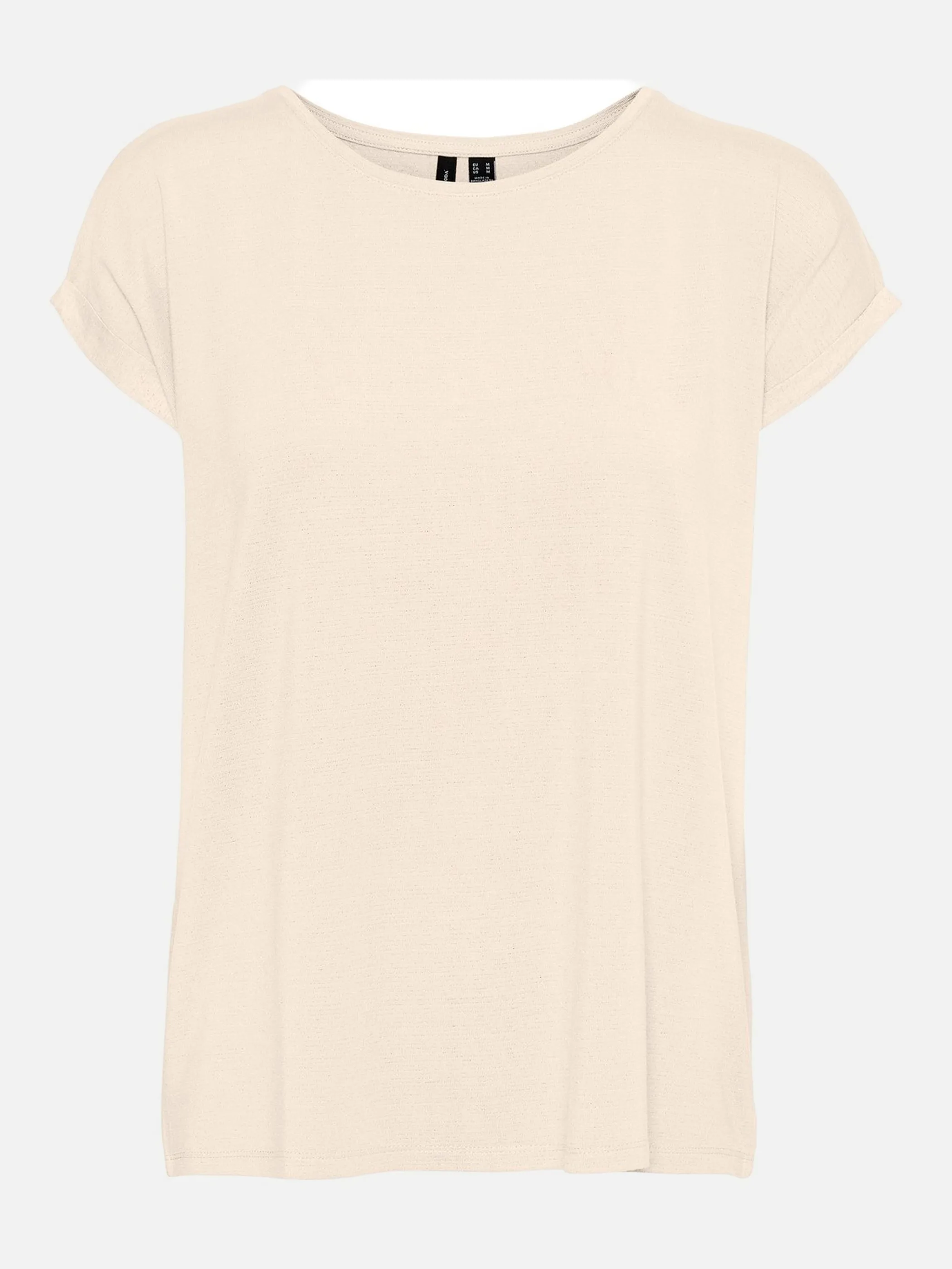 Vero Moda 10250488 VMLAVA PLAIN SS TOP L Weiß 852566 209430003 1