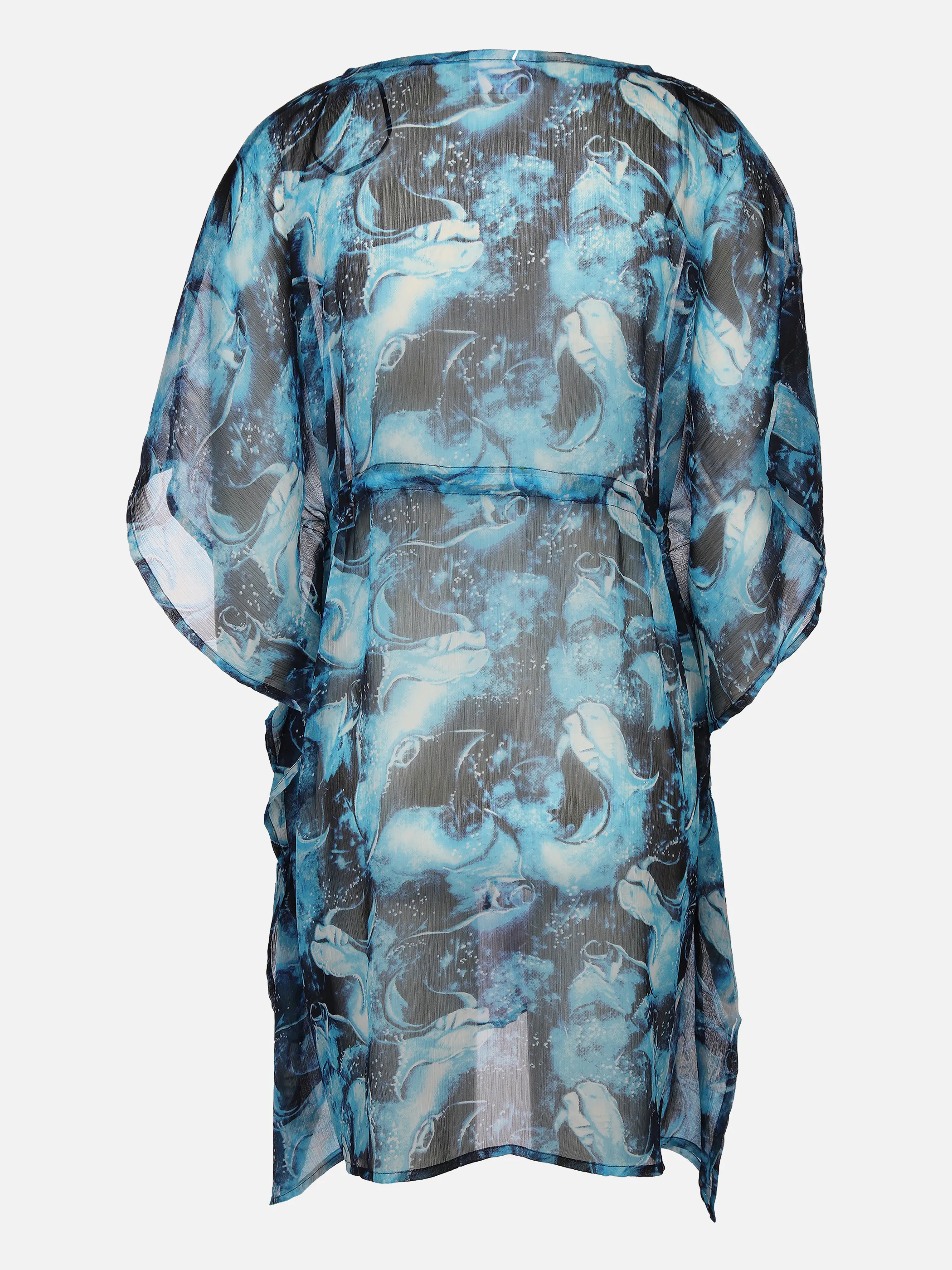 Grinario Sports Da-Strand-Tunika mit Druck Blau 876802 BLAU GEM 2 Grinario Sports Da-Strand-Tunika mit Druck Blau 876802 BLAU GEM 2