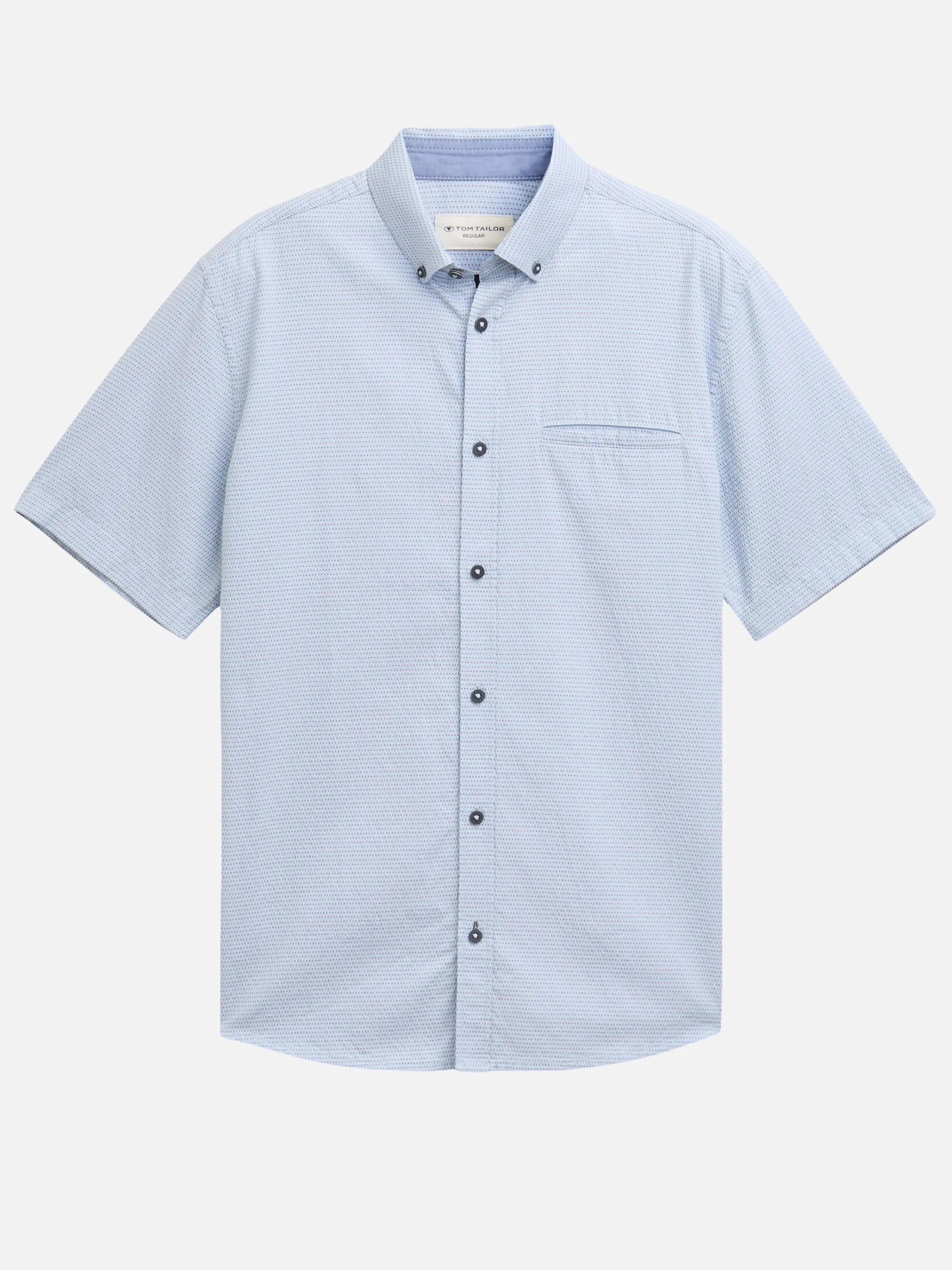 Tom Tailor 1046077 structured shirt Blau 910668 37947 1