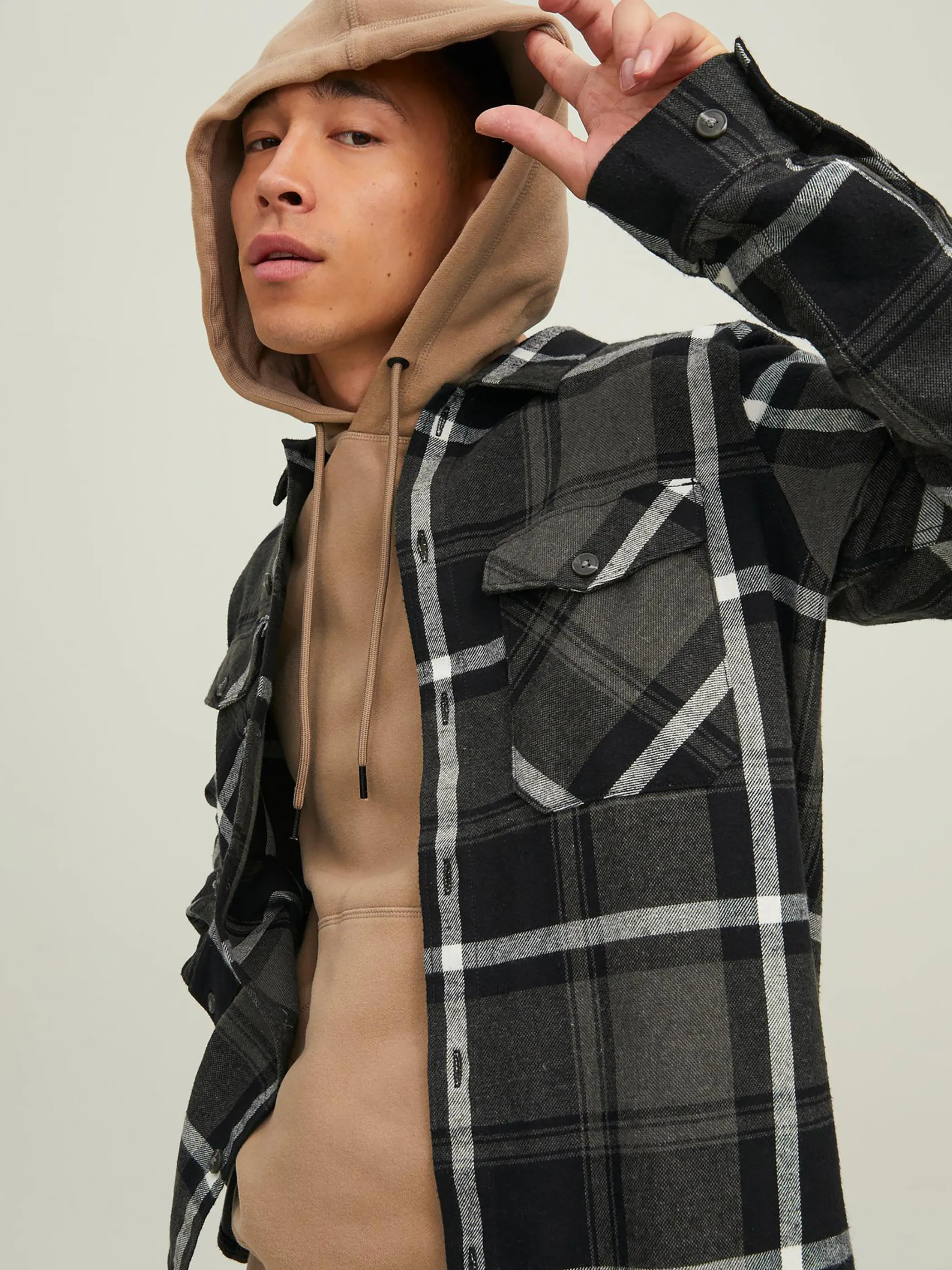 Jack Jones 12213478 JJEJAY OVERSHIRT L/S Grau 864762 179086 4 Jack Jones 12213478 JJEJAY OVERSHIRT L/S Grau 864762 179086 4