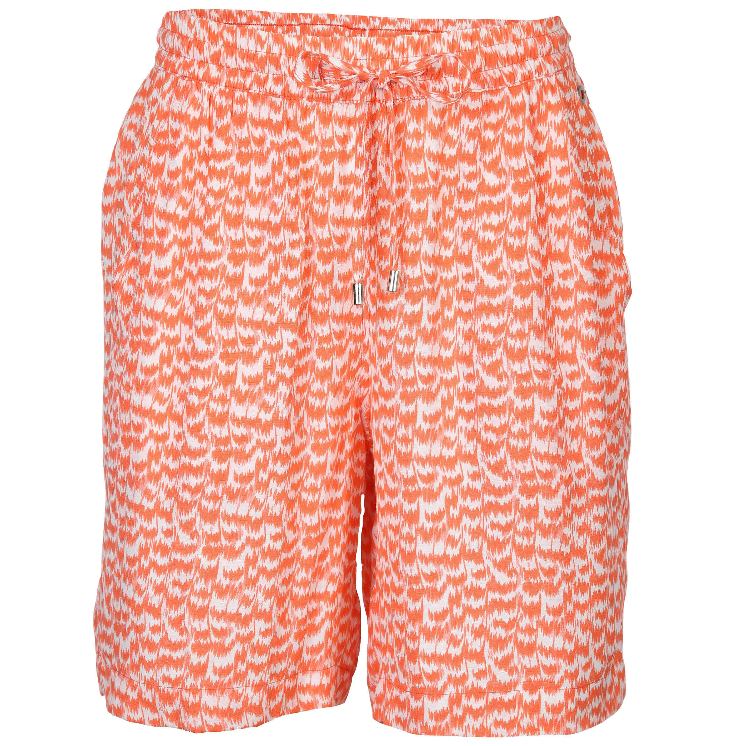 Lisa Tossa Da-Crepe-Shorts m.Alloverprint Orange 878175 KORALLE 1