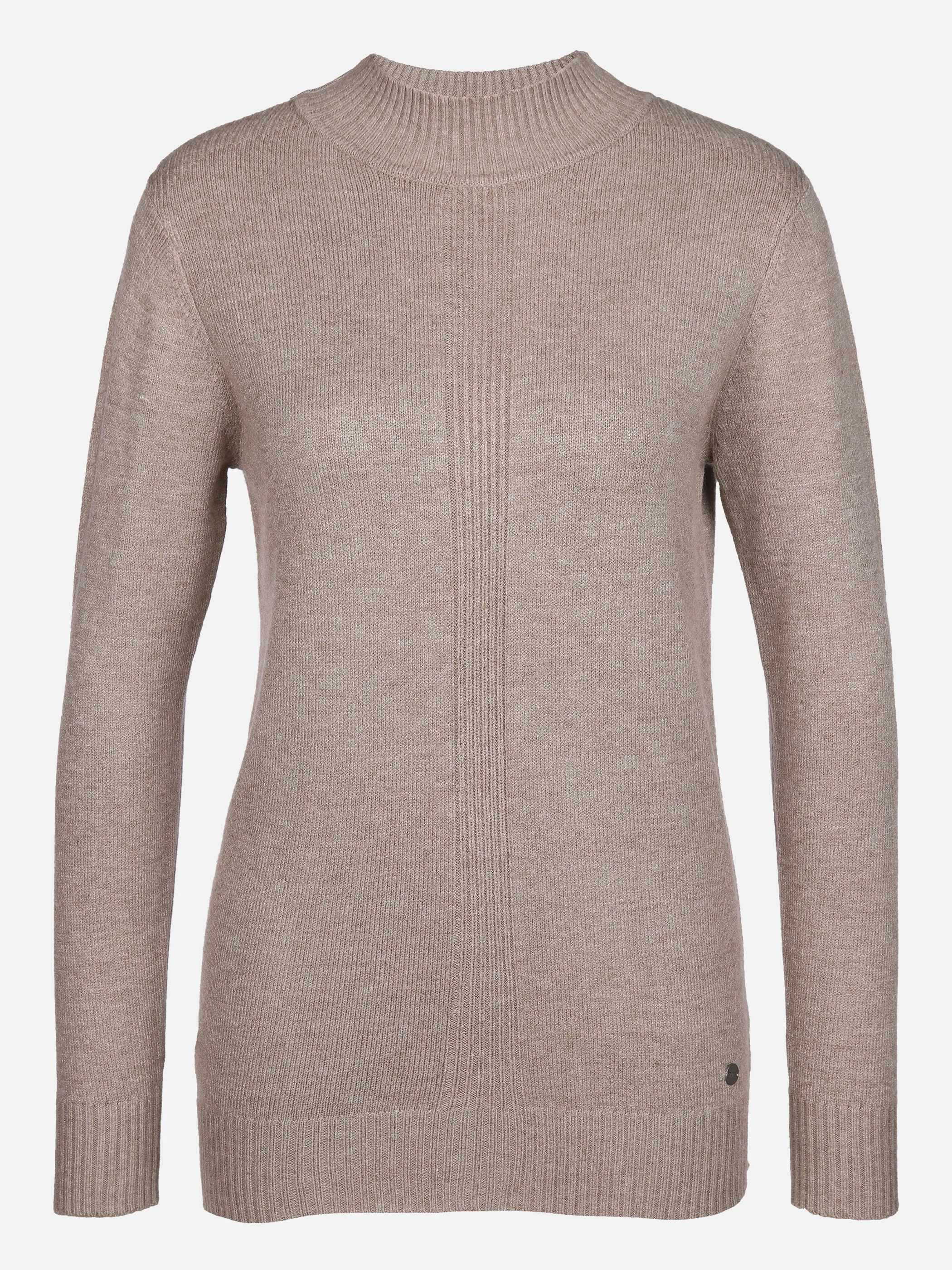 Sure Da-Pullover, Stehkragen Braun 858157 BEIGE MEL. 1