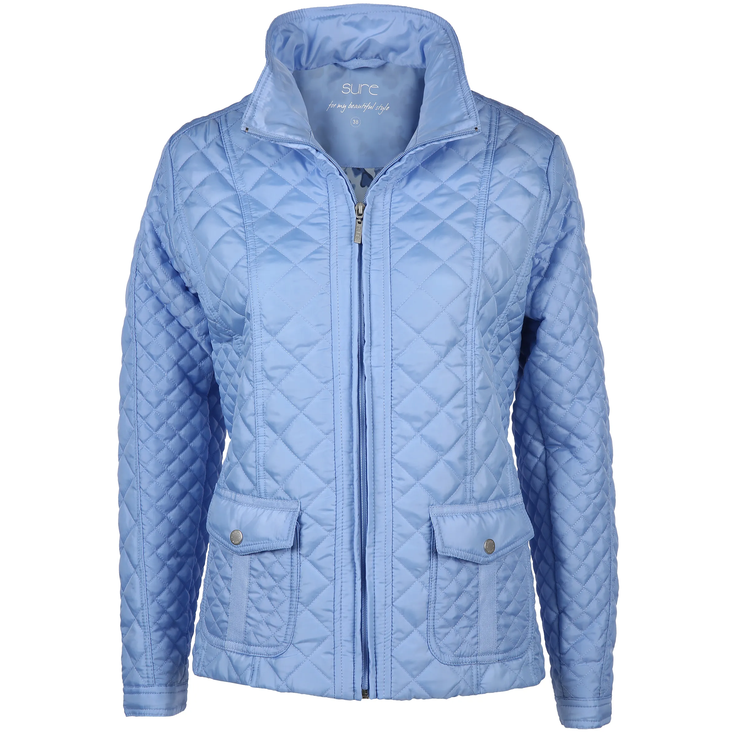 Sure Da-Steppjacke gefüttert Blau 802964 HELLBLAU 1