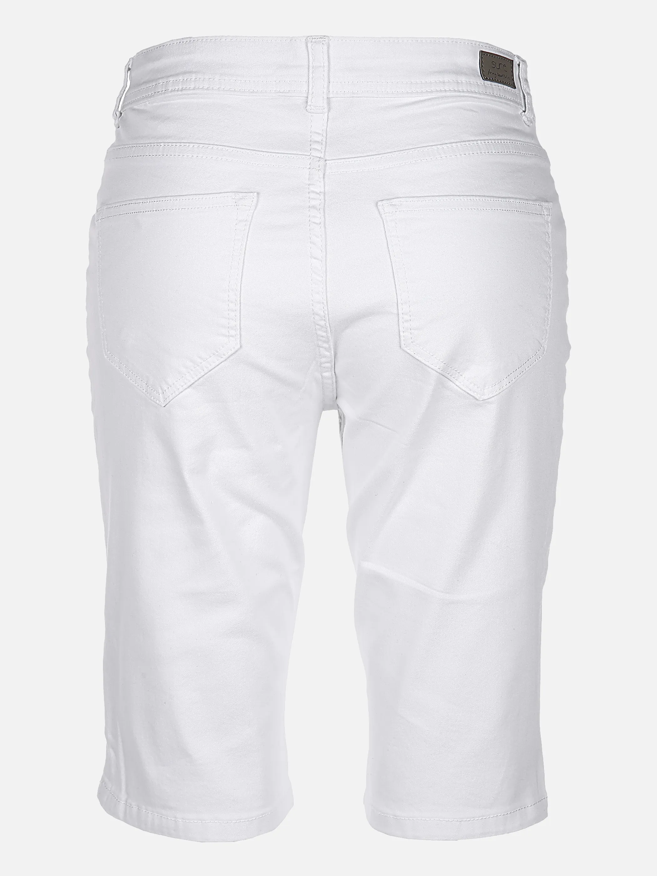 Sure Da-Slimfit-Bermuda Weiß 852724 WHITE 2 Sure Da-Slimfit-Bermuda Weiß 852724 WHITE 2