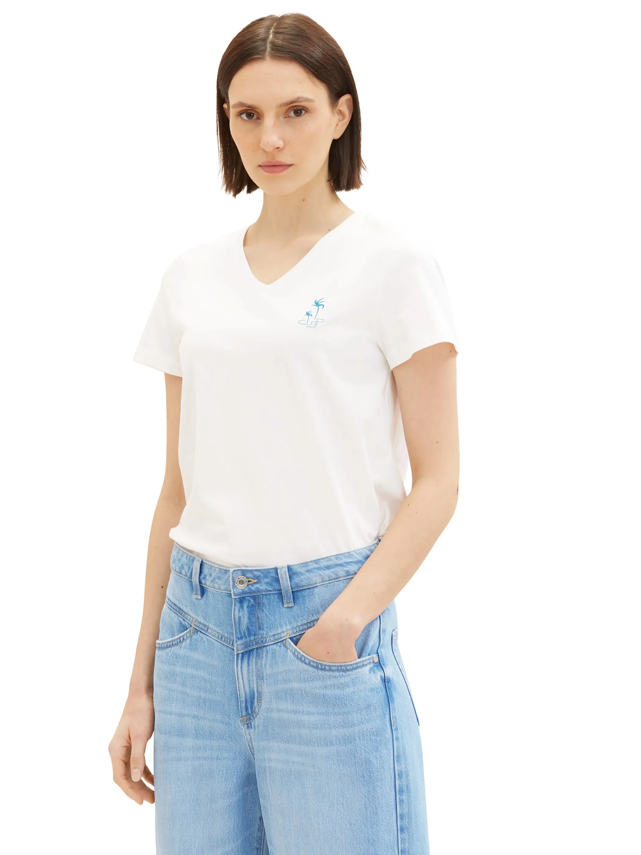 Streifenlook im | T-Shirt | 880273-010315-7 10315 | Damen M