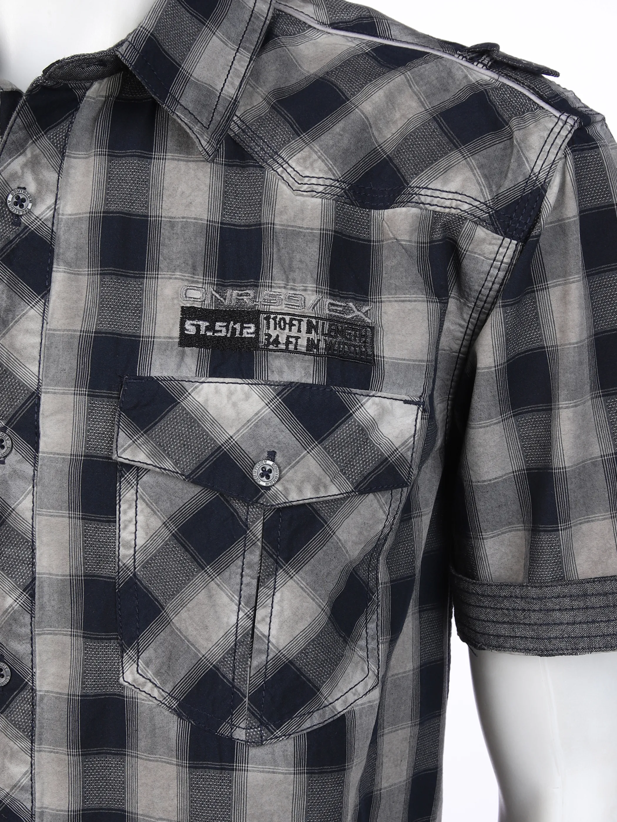 Southern Territory He. Freizeithemd 1/2 Arm wash Grau 862789 GREY 3 Southern Territory He. Freizeithemd 1/2 Arm wash Grau 862789 GREY 3