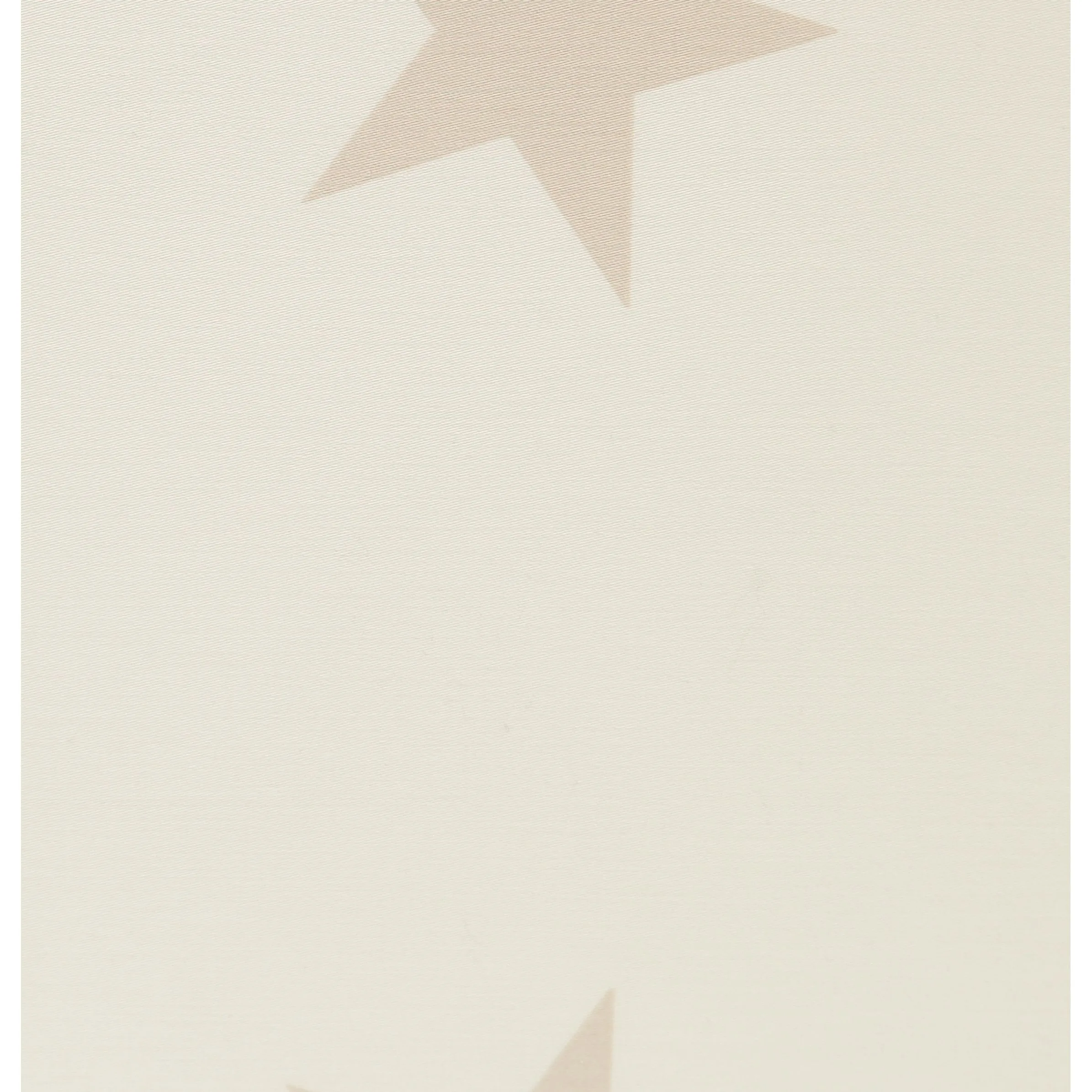 Kaeppel Design Satinbettw. Stars 135x200 Weiß 734390 CREME 3