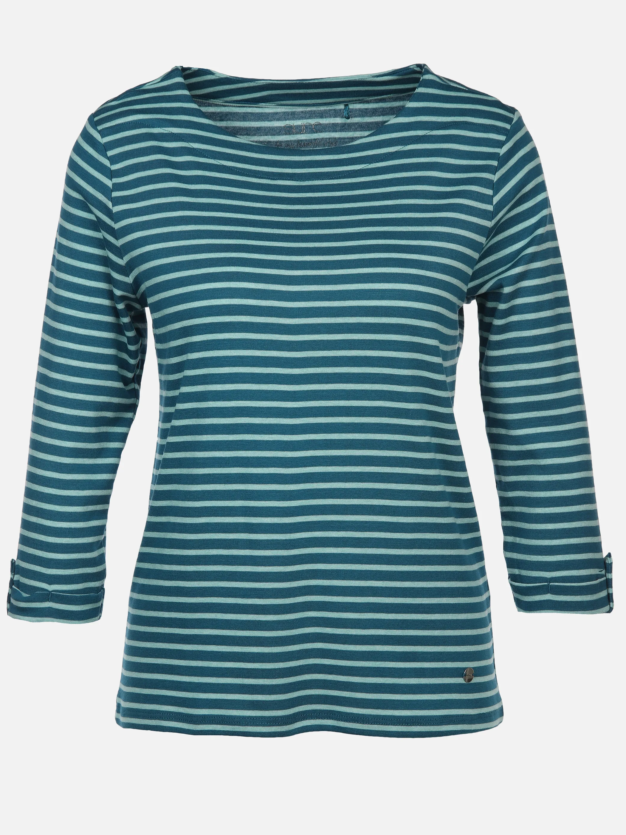 Sure Da-Streifenshirt m. 3/4 Arm Türkis 897550 PETROL 1 Sure Da-Streifenshirt m. 3/4 Arm Türkis 897550 PETROL 1
