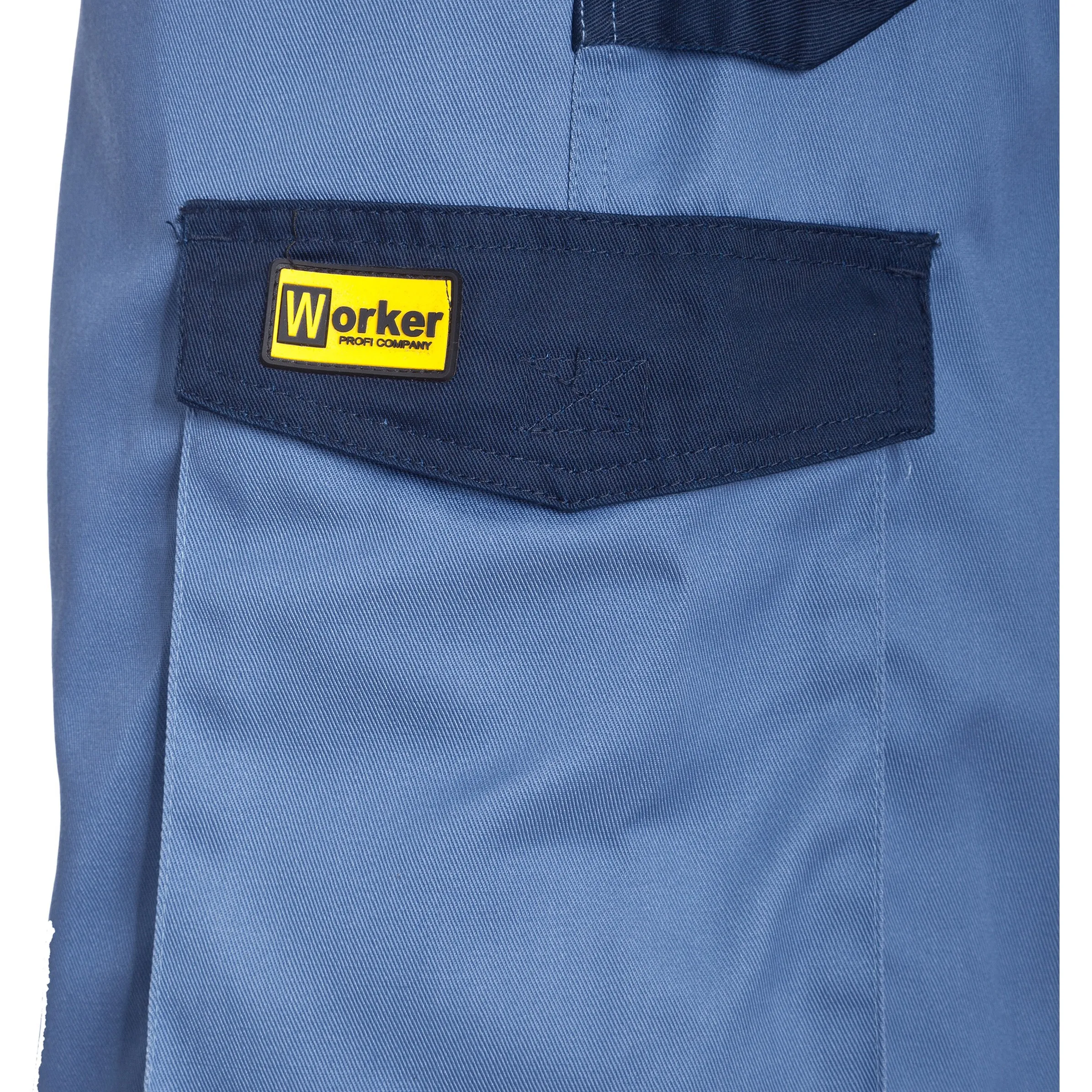 Worker He. Berufshose bicolour Blau 661811 BLUE/NAVY 3