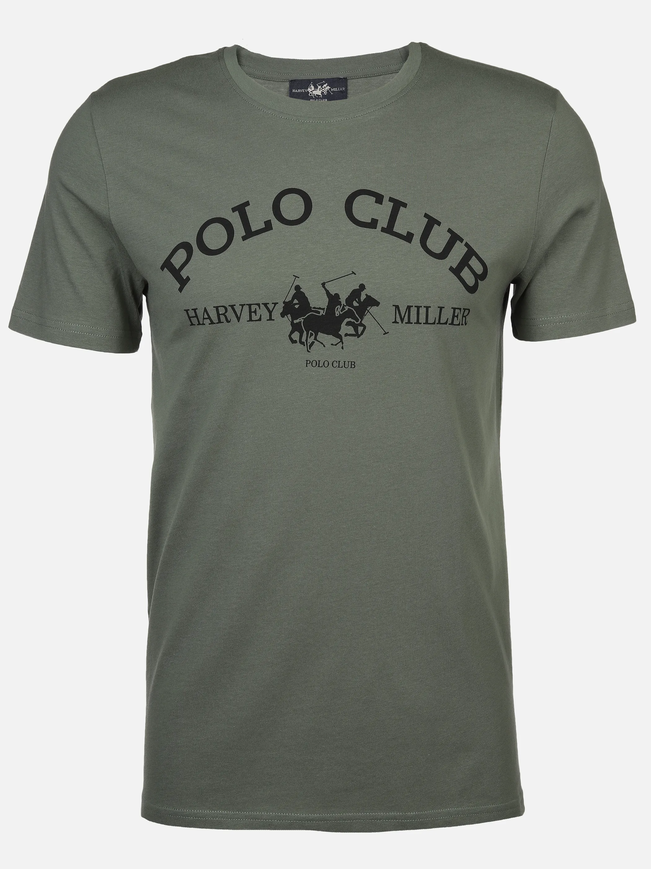 Harvey Miller He. T-Shirt 1/2 Arm Logo 882848 KHAKI 1