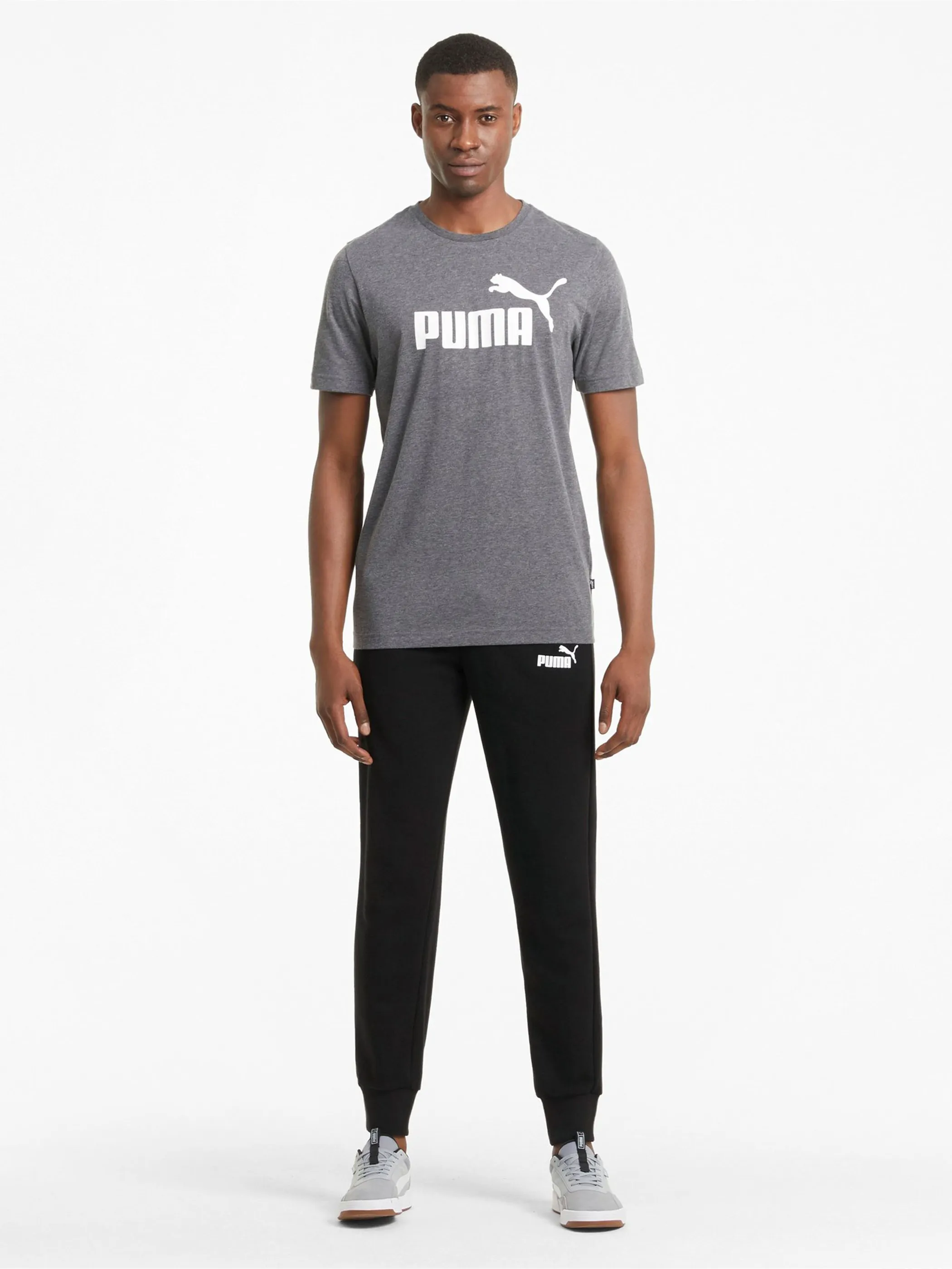 Puma 586716 He-Jogginghose mit Bünd Schwarz 856652 01 3