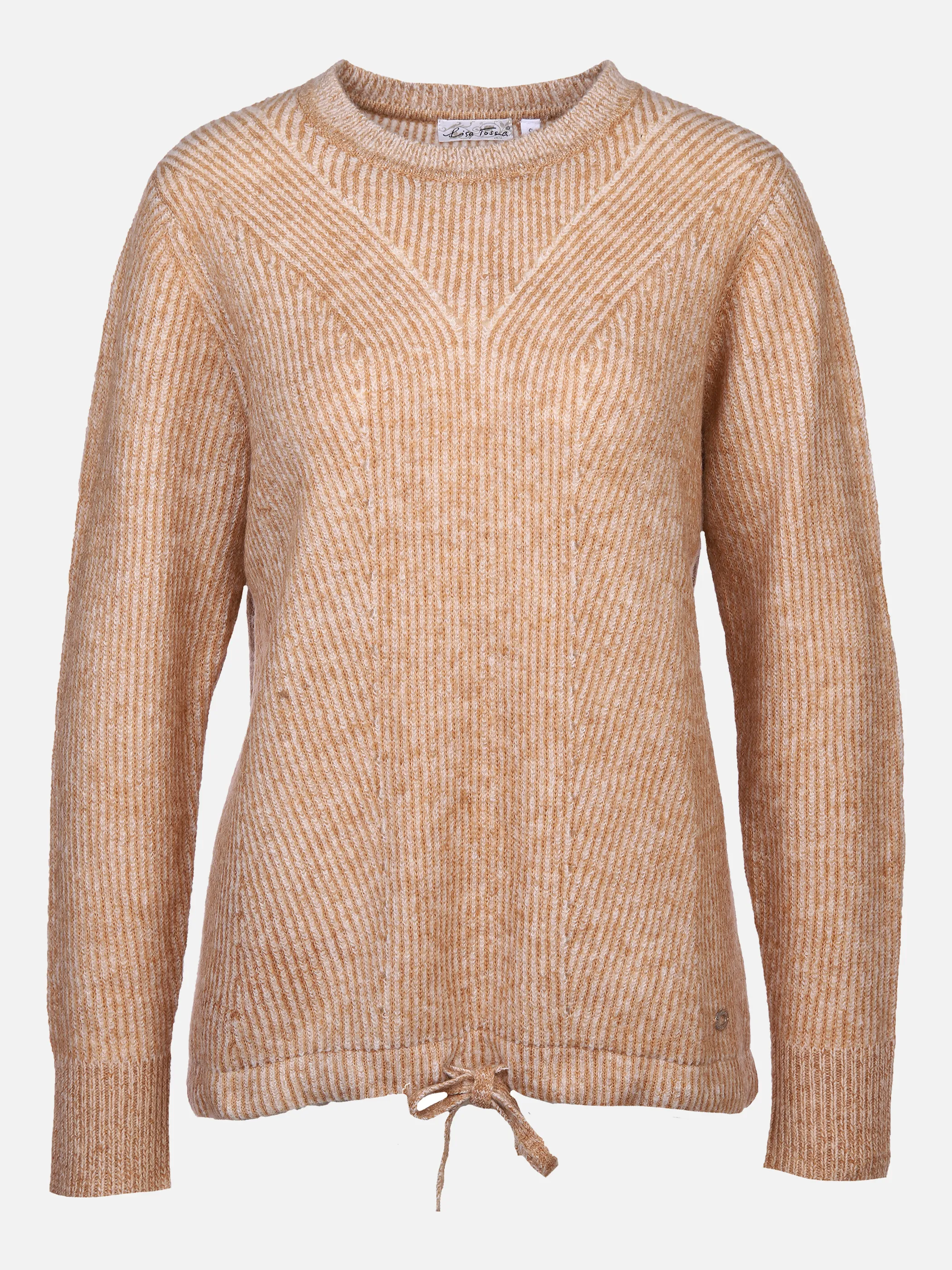 Lisa Tossa Da-Pullover m.Tunnelzug am Sau Grau 866992 TAUPE 1