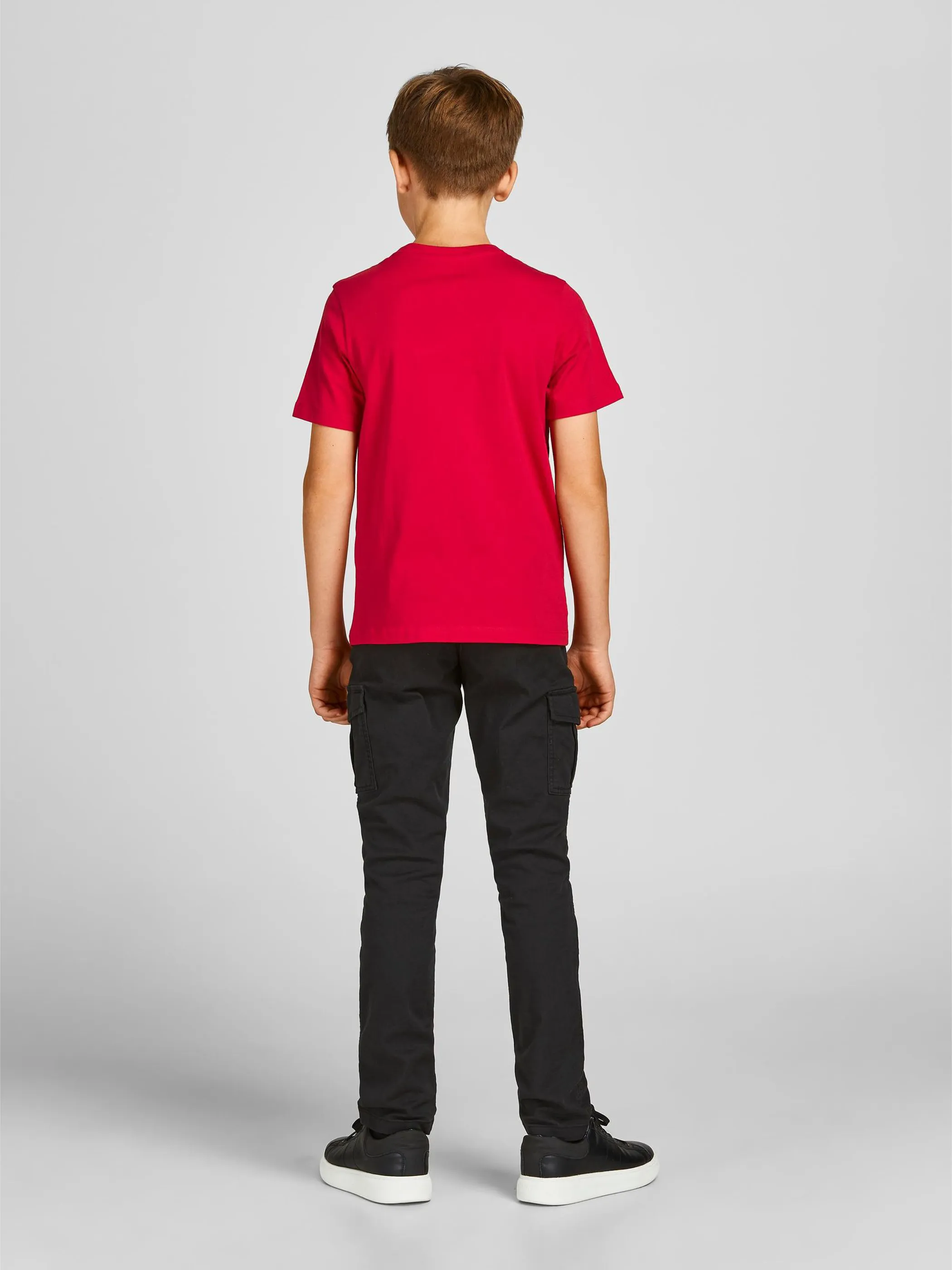 Jack&Jones Junior 12152730 JJECORP LOGO TEE SS C Rot 848088 229136006 4