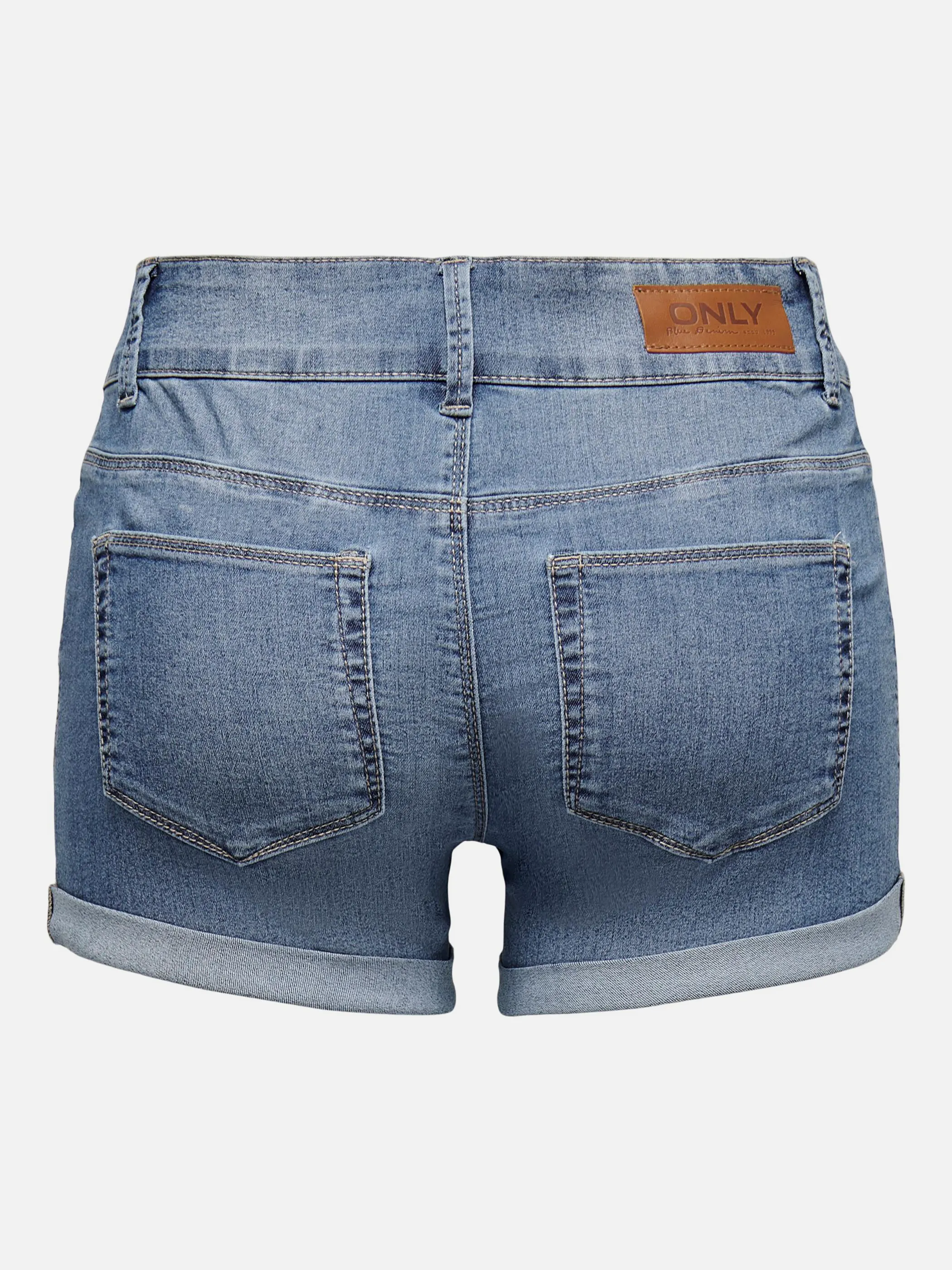 Only 15243798 ONLCARMEN REG SHORTS Blau 863250 177934 2