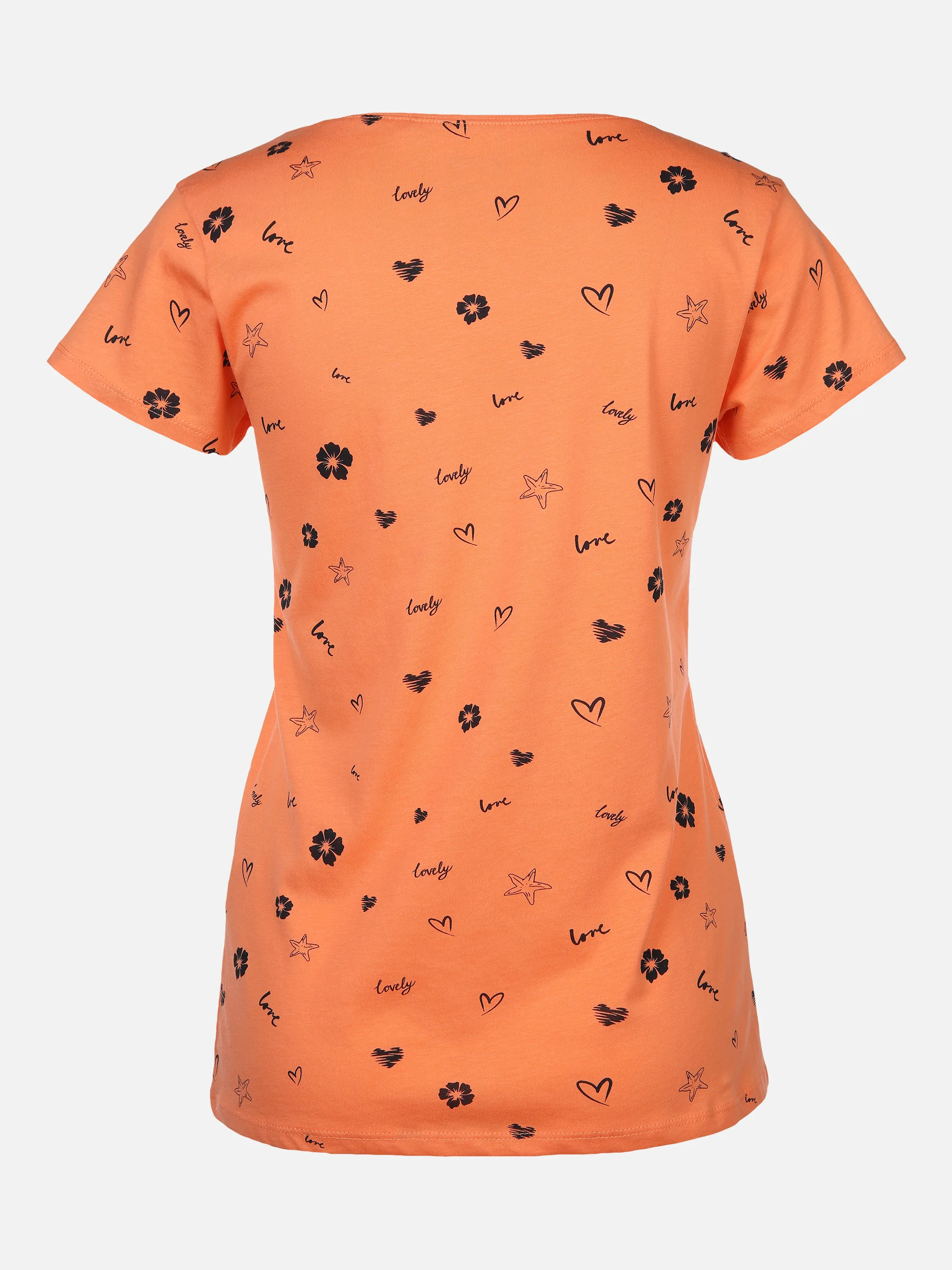 Sure Da-T-Shirt 2er-Pack Druck/Uni Orange 875240 MEL/NAVY 2 Sure Da-T-Shirt 2er-Pack Druck/Uni Orange 875240 MEL/NAVY 2