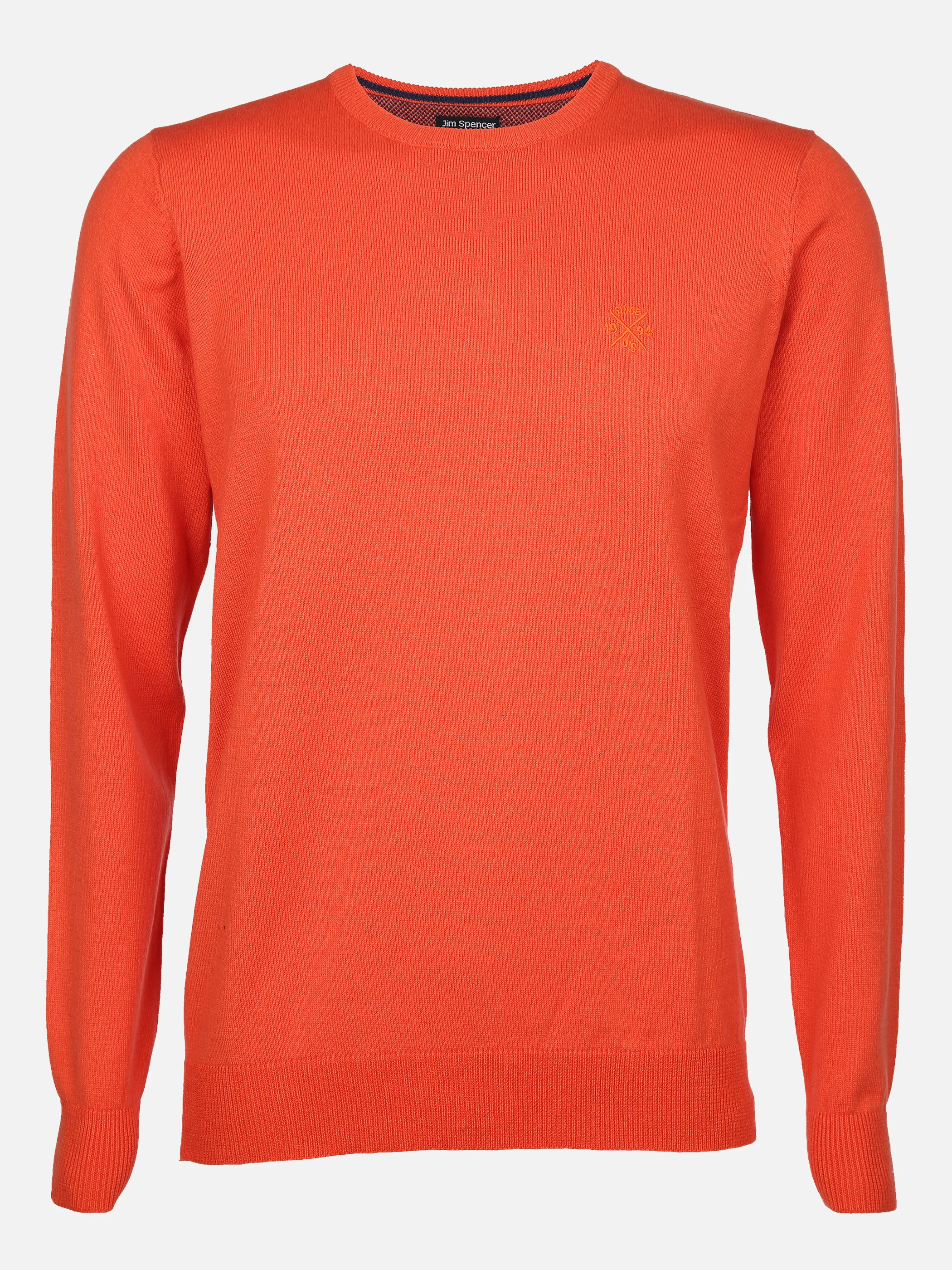 Jim Spencer He. Pullover uni basic RH Orange 852322 ORANGE MEL 1