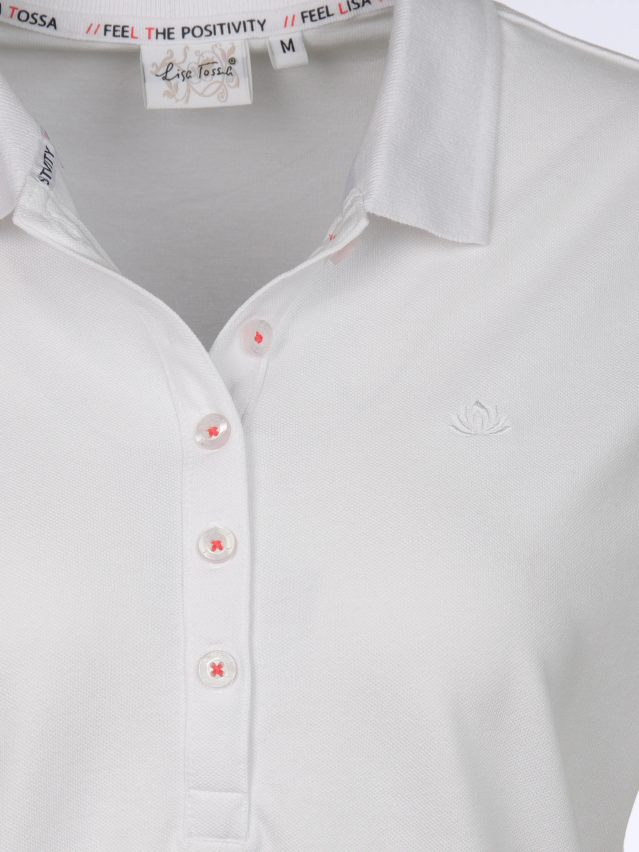 Lisa Tossa Da-Poloshirt 1/2 Arm Weiß 910253 WHITE 3