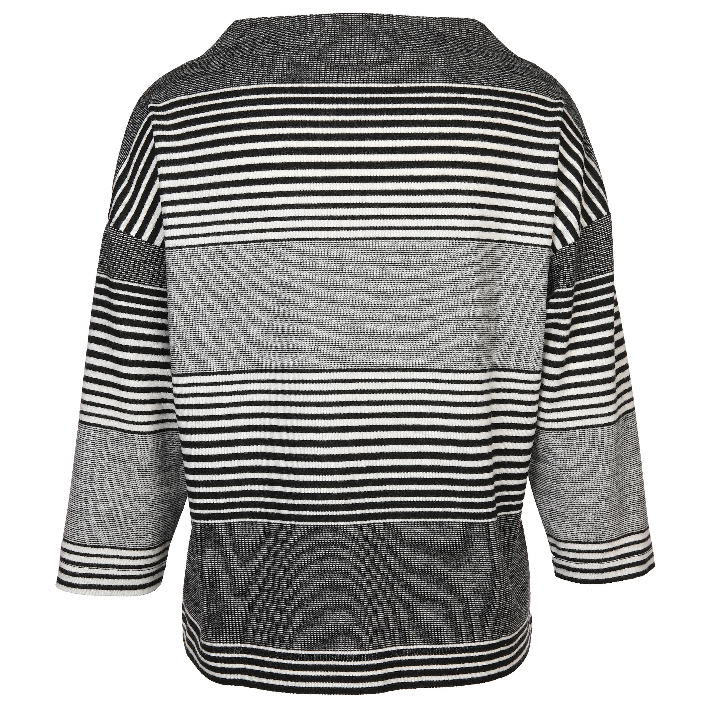 Lisa Tossa Da-Flauschshirt m. Ringel Schwarz 880637 SCHWARZ GE 2 Lisa Tossa Da-Flauschshirt m. Ringel Schwarz 880637 SCHWARZ GE 2
