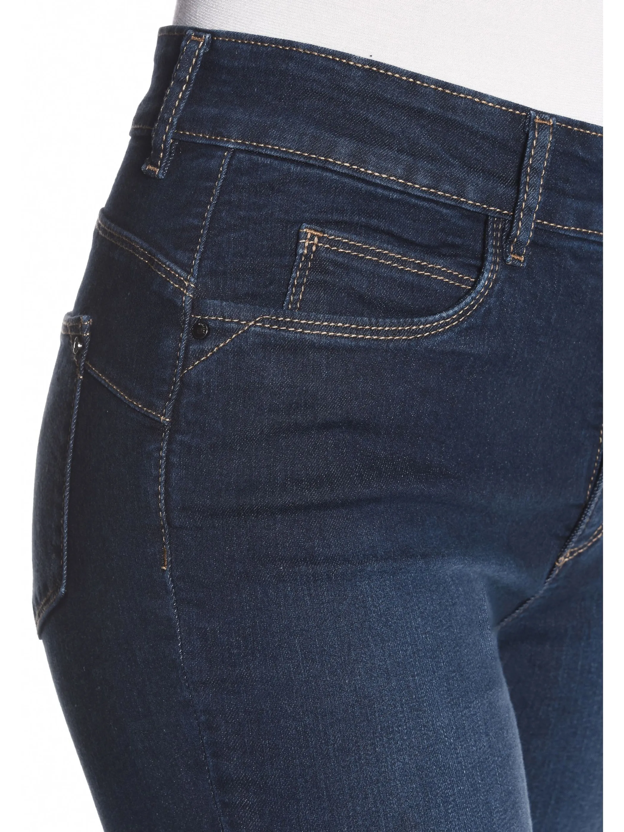 Stooker DOB 11530220007492 Da. Hosen,Milan Blau 801630 7492 3