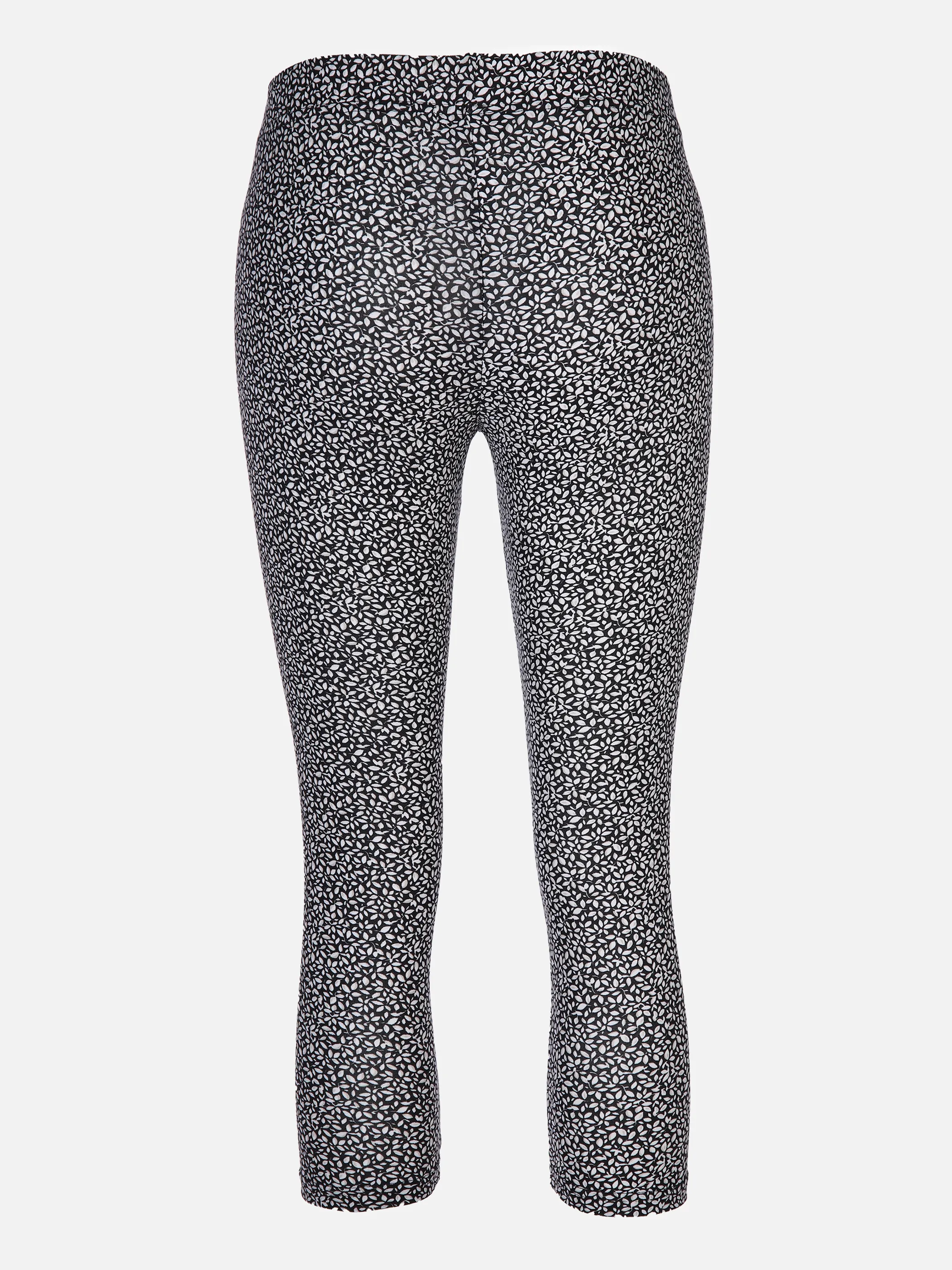 Sure Da-Capri-Leggings m. Alloverpr Schwarz 865612 SCHWARZ 2 Sure Da-Capri-Leggings m. Alloverpr Schwarz 865612 SCHWARZ 2