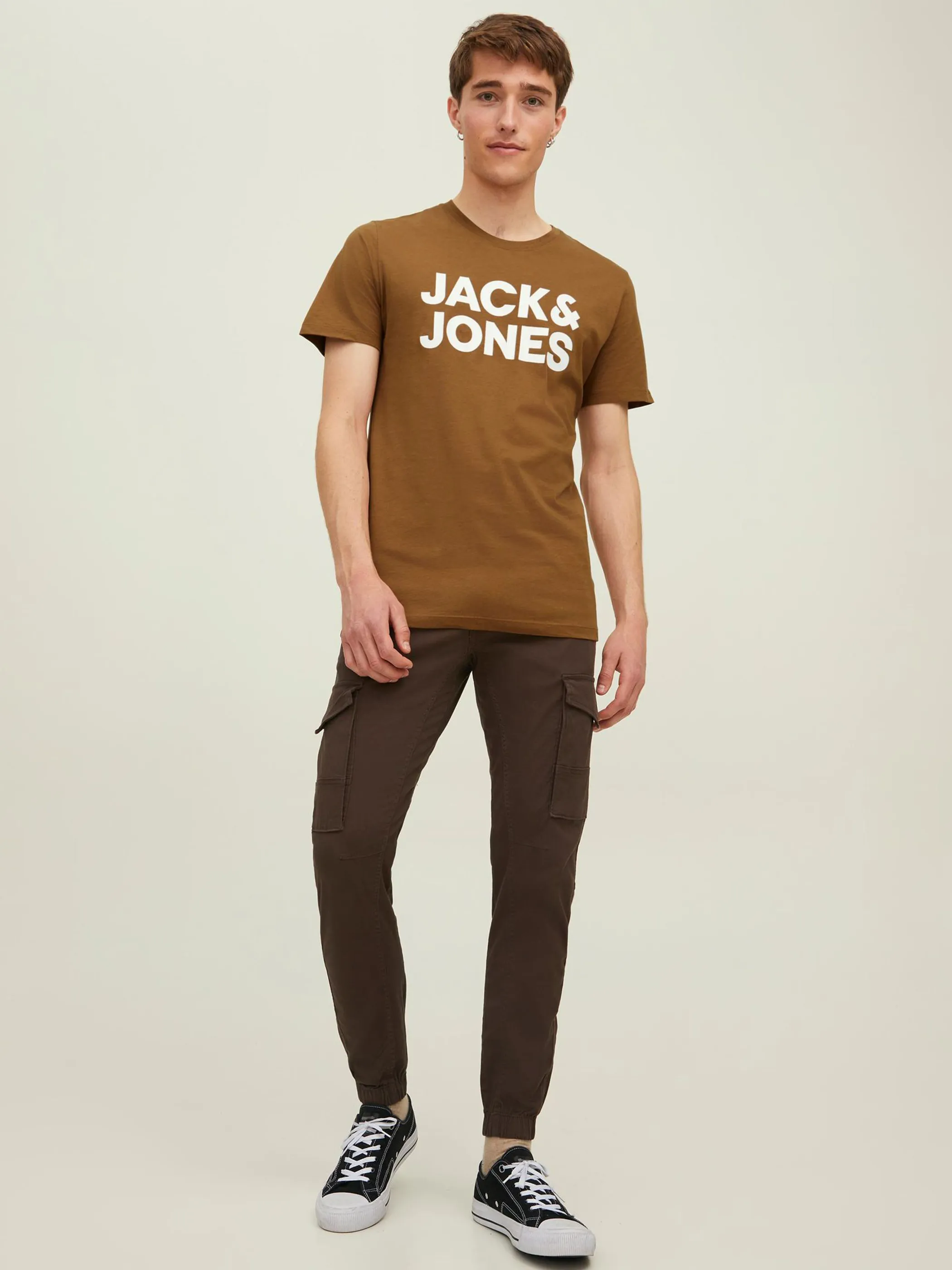 Jack Jones 12151955 JJECORP LOGO TEE SS O Braun 825562 176087011 3