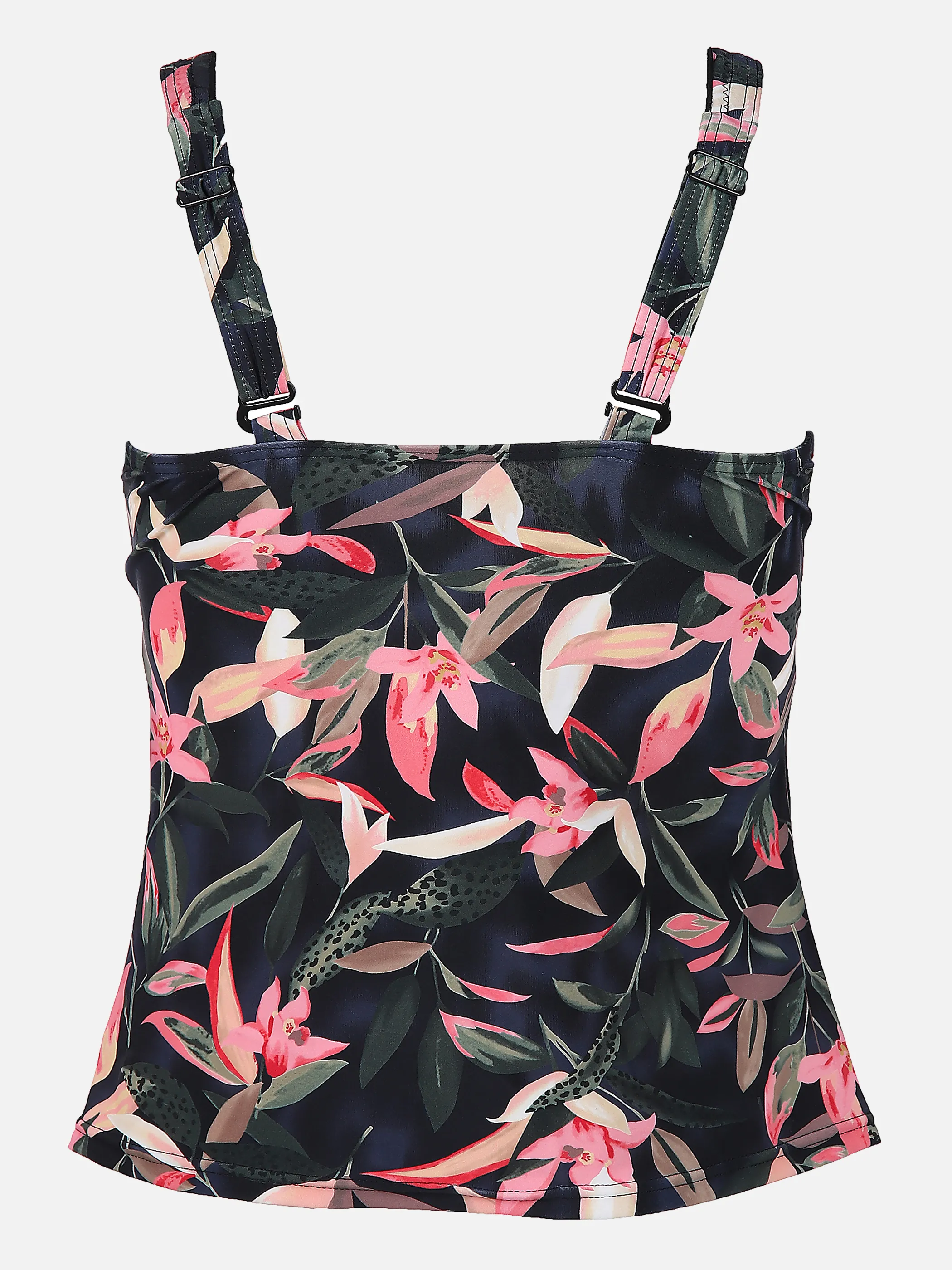 Grinario Sports Da-Tankini Top Schwarz 834318 AOP FLOWER 2