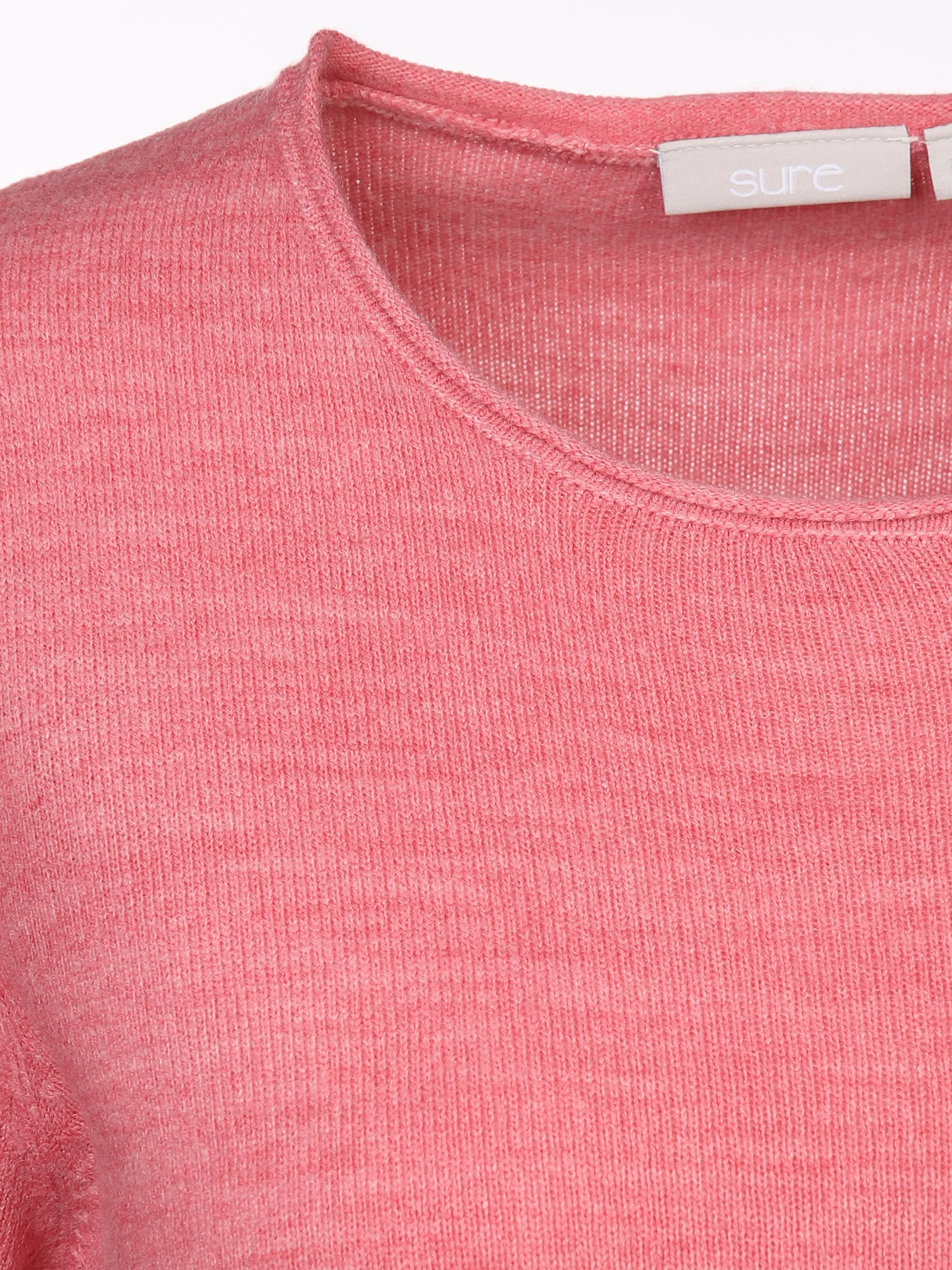 Sure Da-Rundhalspullover cashmere l Rosa 879862 SWEET ROSE 3 Sure Da-Rundhalspullover cashmere l Rosa 879862 SWEET ROSE 3