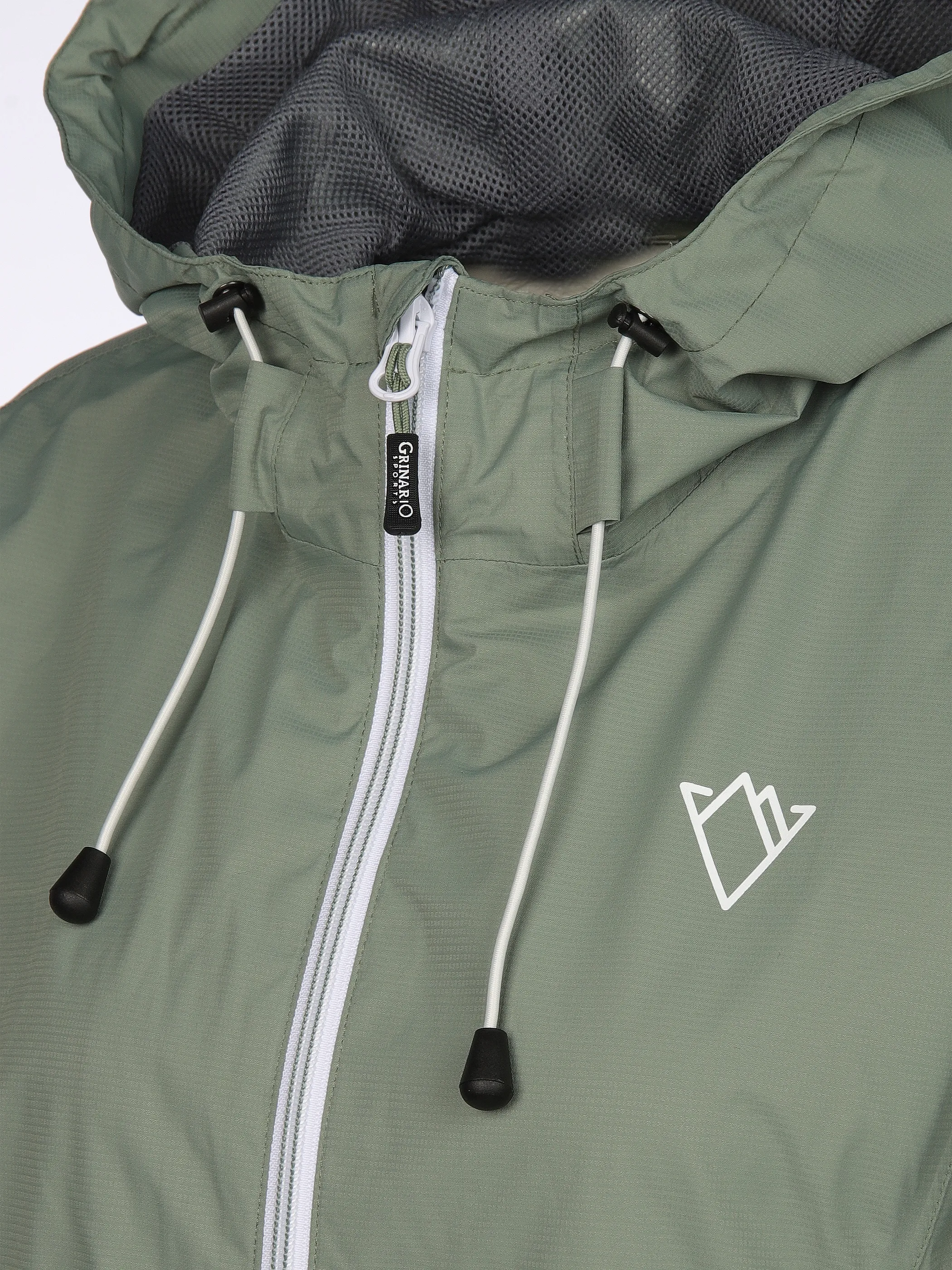 Grinario Sports Da- Regenjacke verpackbar Oliv 904303 GREEN 4 Grinario Sports Da- Regenjacke verpackbar Oliv 904303 GREEN 4