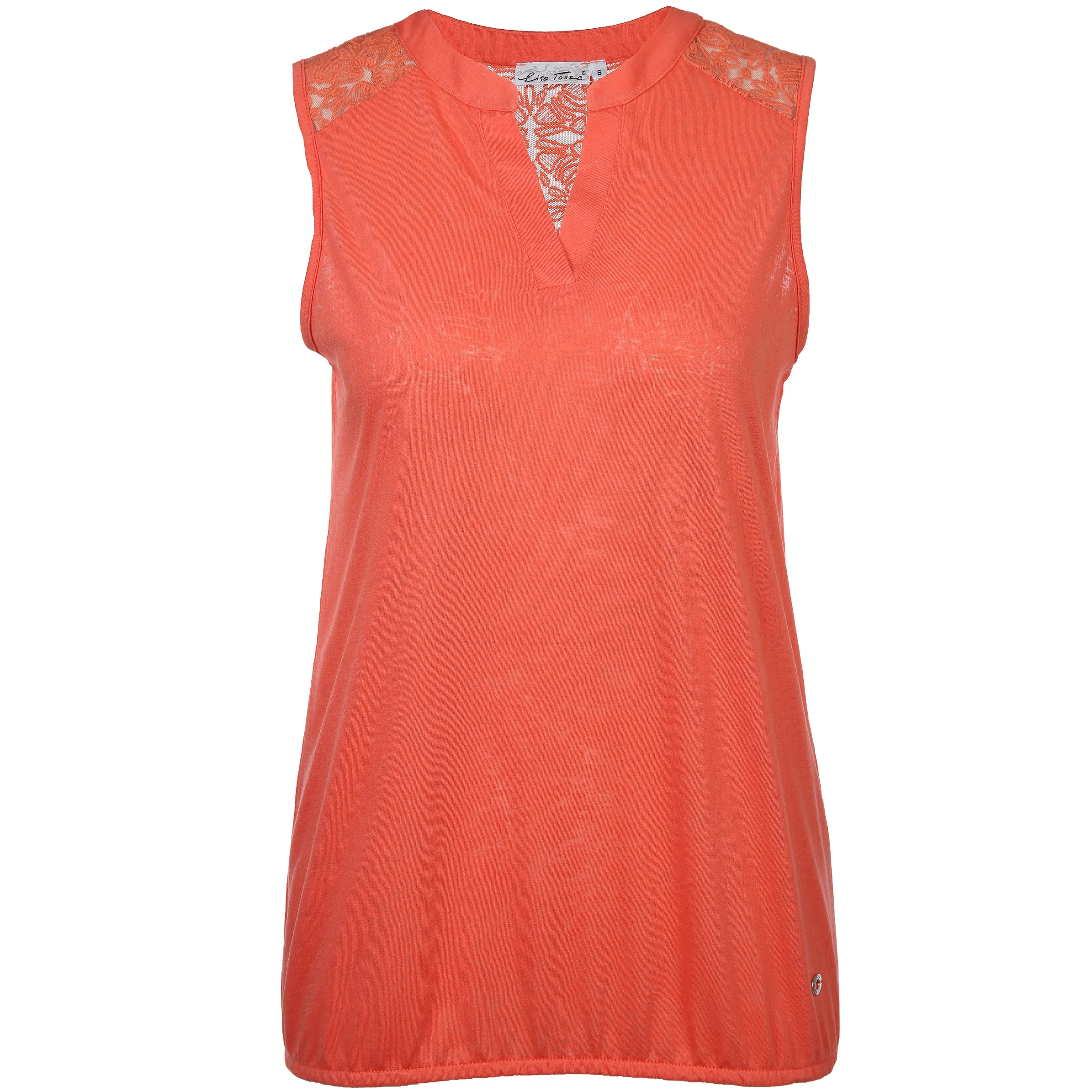 Lisa Tossa Da-Top m. Spitze Orange 878632 KORALLE 1 Lisa Tossa Da-Top m. Spitze Orange 878632 KORALLE 1