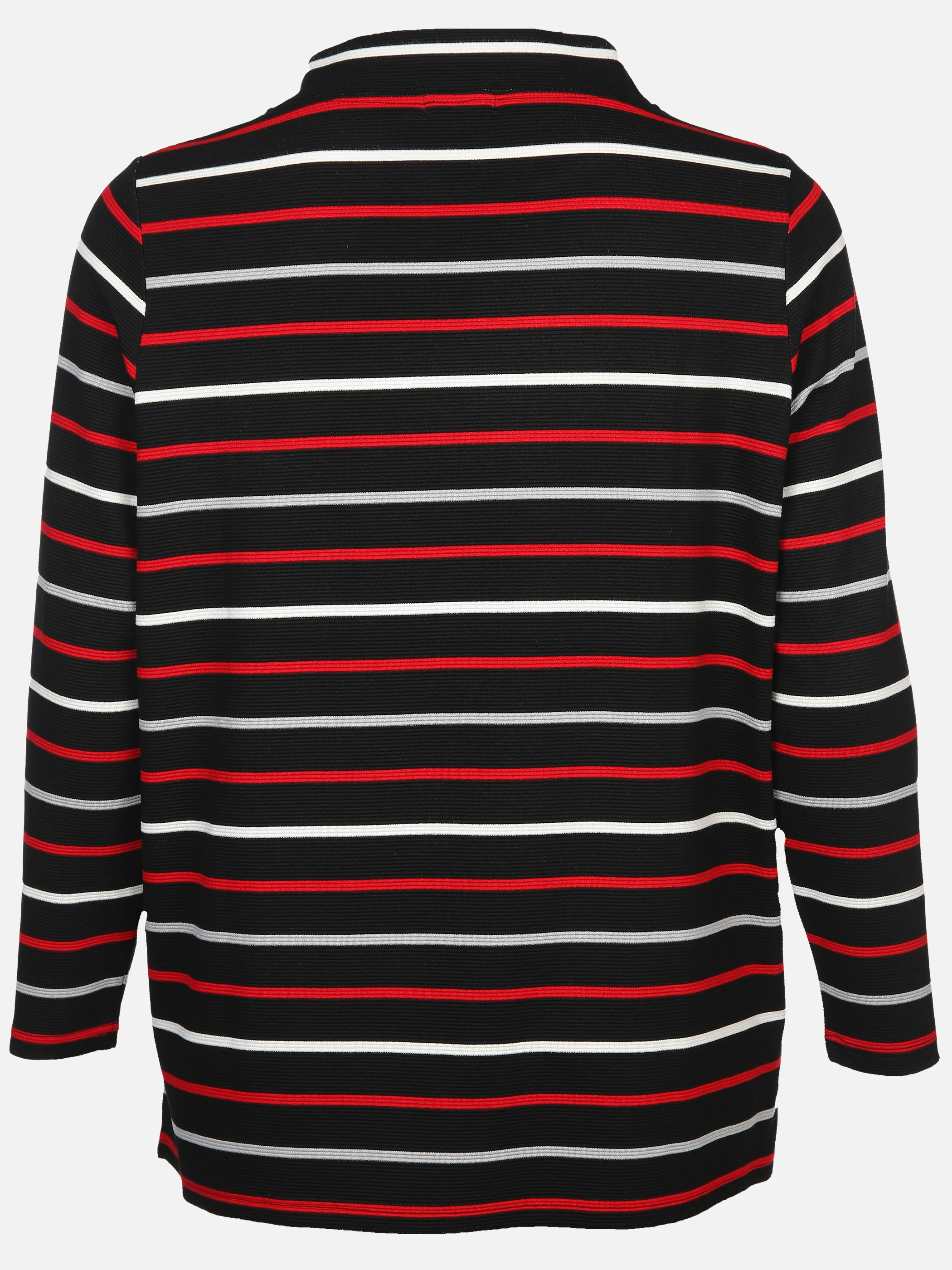 Sonja Blank Da-gr.Gr. Ringel-Sweatshirt Schwarz 900442 SW/ROT 2 Sonja Blank Da-gr.Gr. Ringel-Sweatshirt Schwarz 900442 SW/ROT 2