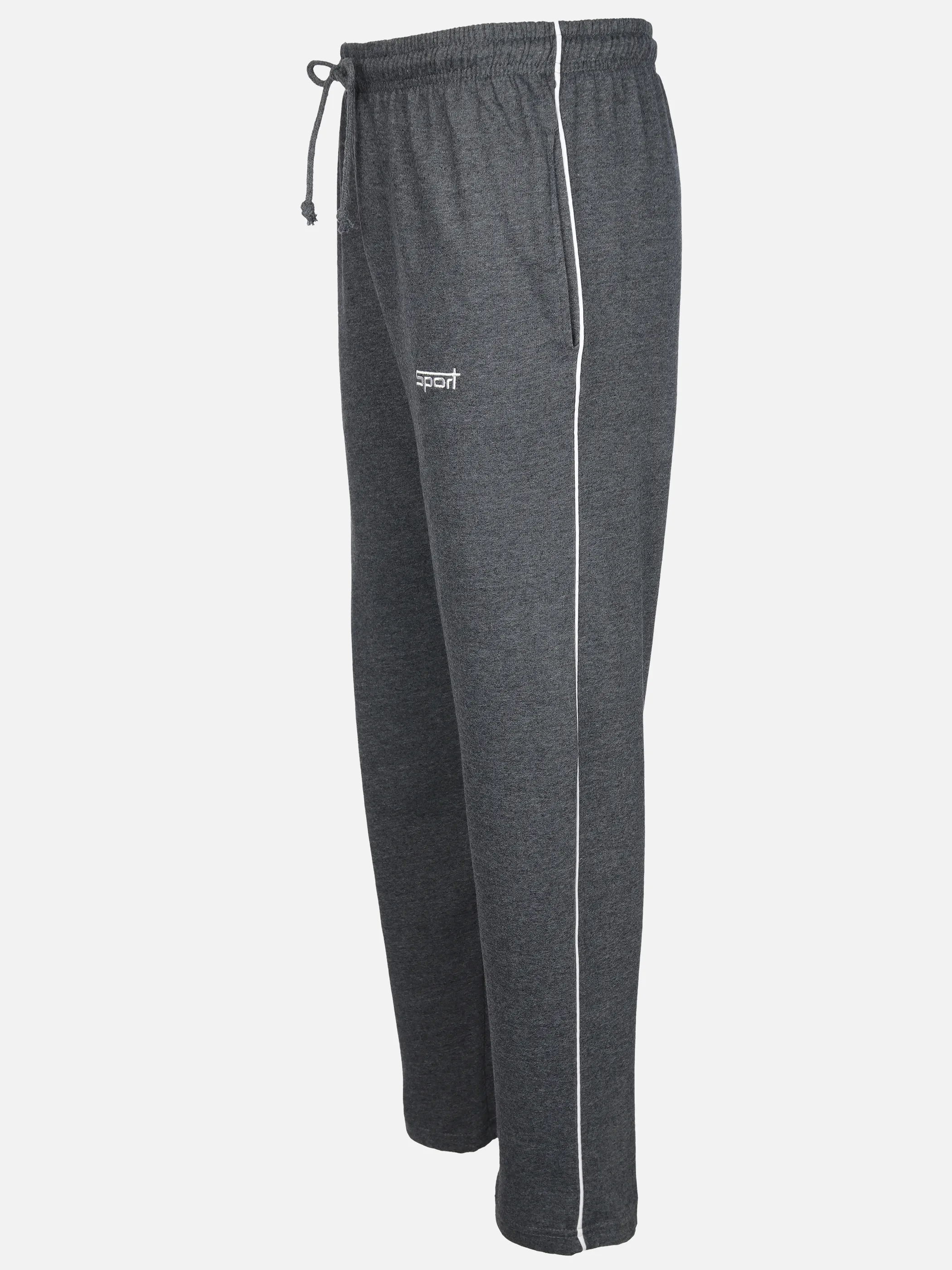 Grinario Sports He-Jogginghose offen Grau 911580 ANTHRA 3