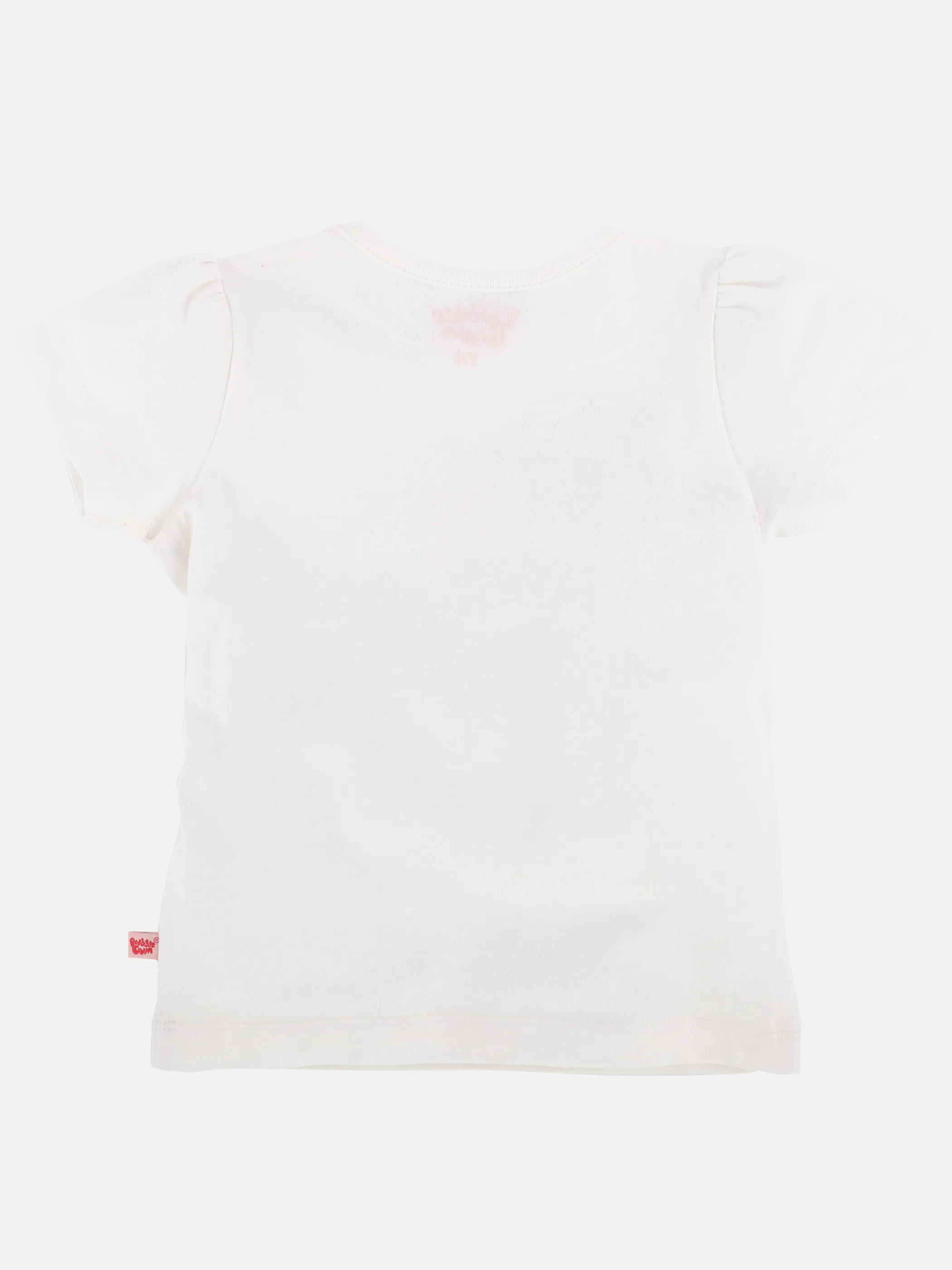 Bubble Gum BM T-Shirt mit Frontdruck und Stickerei in weiß Weiß 890855 WEIß 2