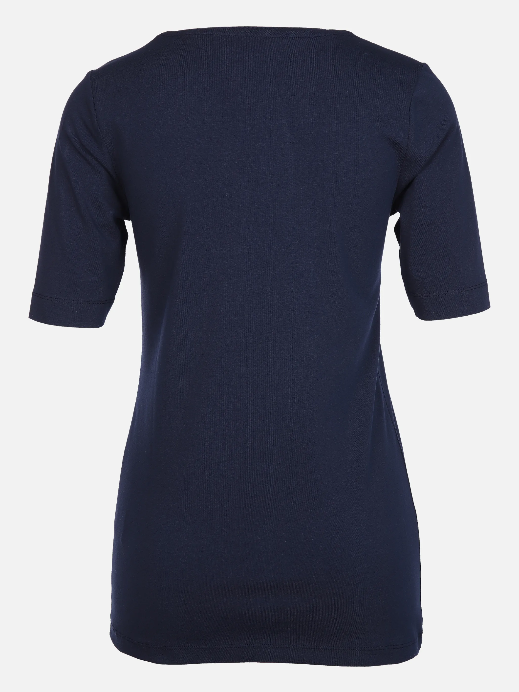 Lisa Tossa Da-Basic-T-Shirt m. Rundhals Blau 851521 MARINE 2