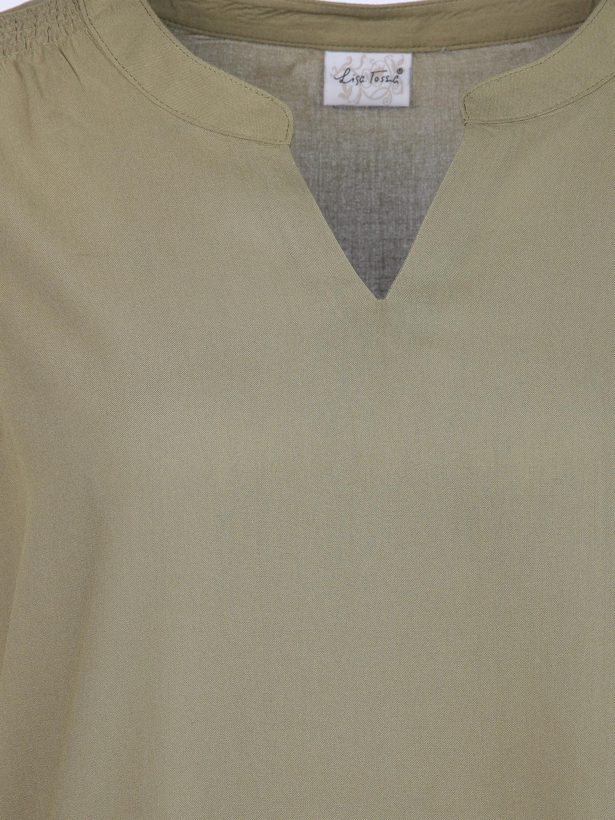 Lisa Tossa Da-Top m. Details Oliv 908086 KHAKI 3