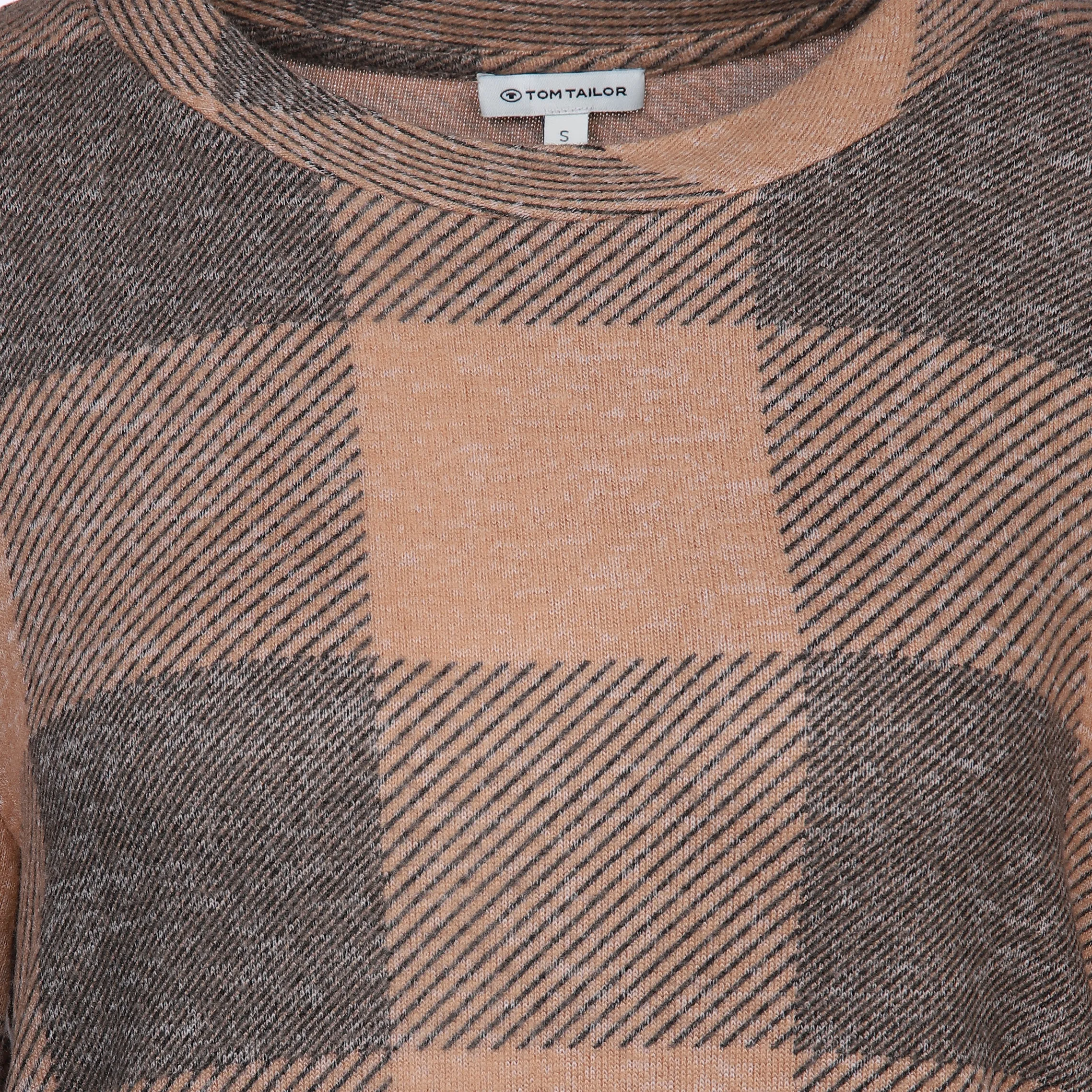 Tom Tailor 1038171 T-shirt check Marine 883841 32499 3 Tom Tailor 1038171 T-shirt check Marine 883841 32499 3