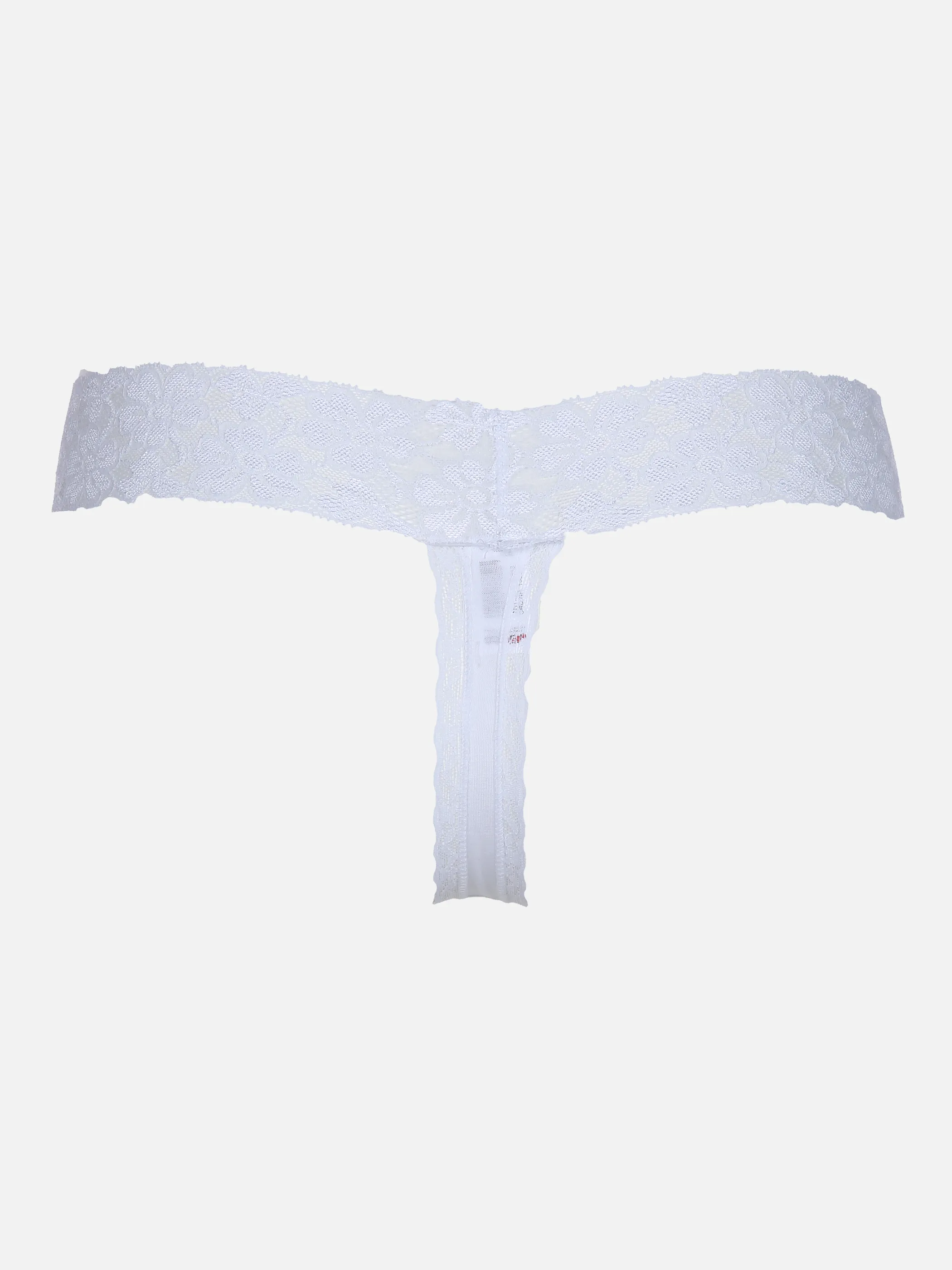 Sure Da-Tanga mit Spitze 2er Pack Weiß 853313 WEIß 2