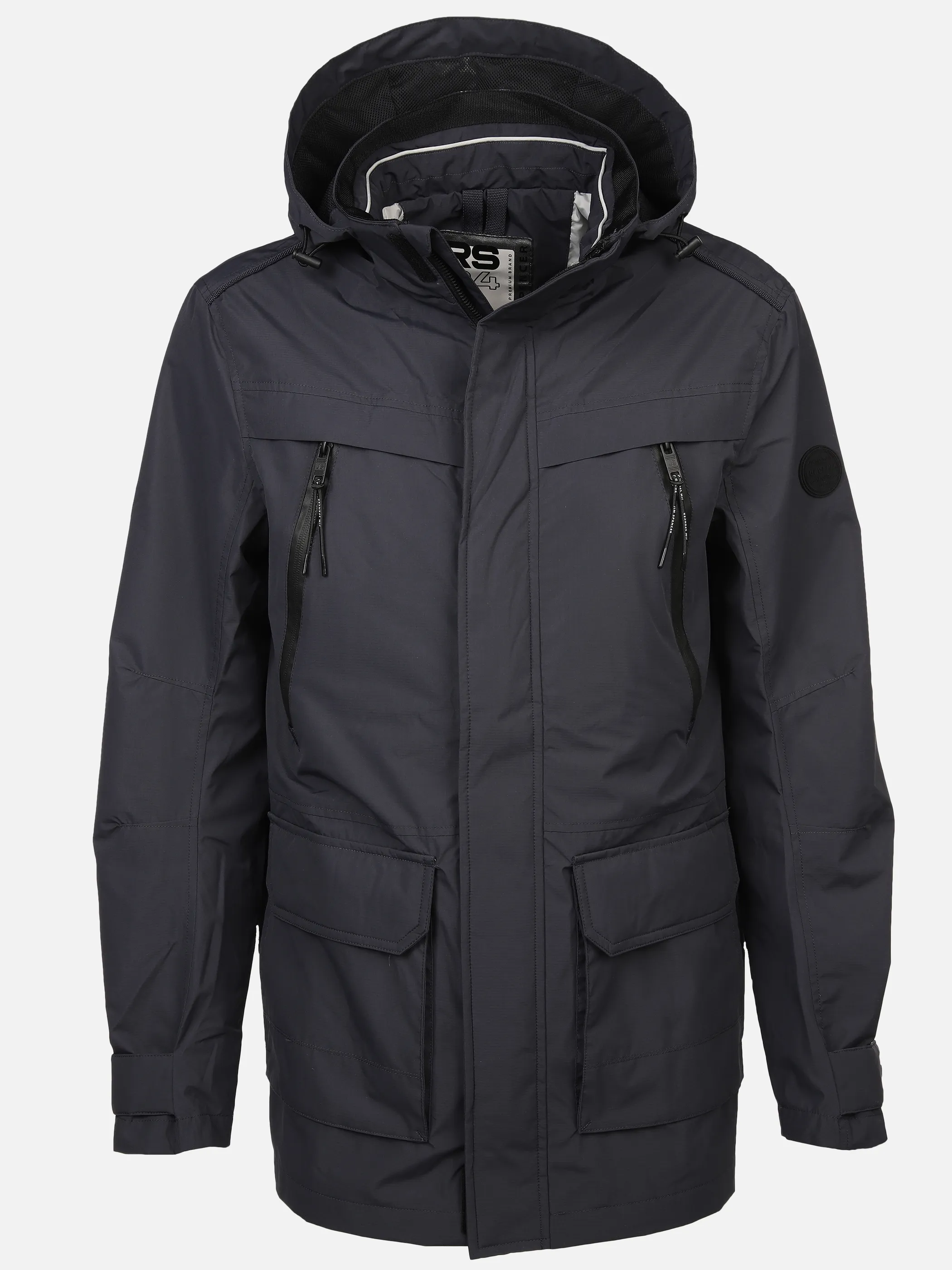 Herren Funktionsjacke mit abnehmbarer Kapuze | NAVY | noSize 