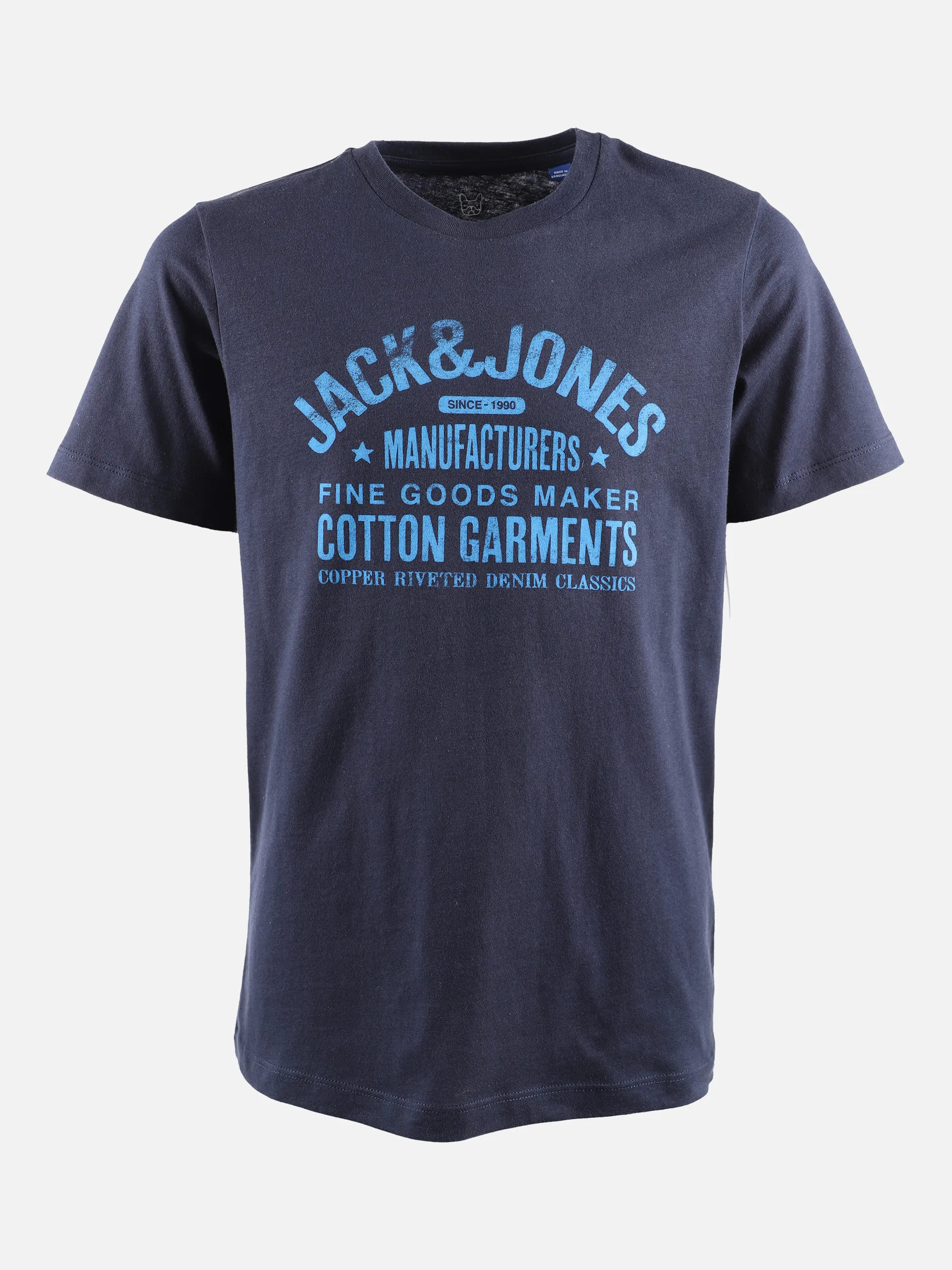 Jack&Jones Junior 12212308 JJEJEANS TEE SS O-NEC Blau 872352 175876 1 Jack&Jones Junior 12212308 JJEJEANS TEE SS O-NEC Blau 872352 175876 1