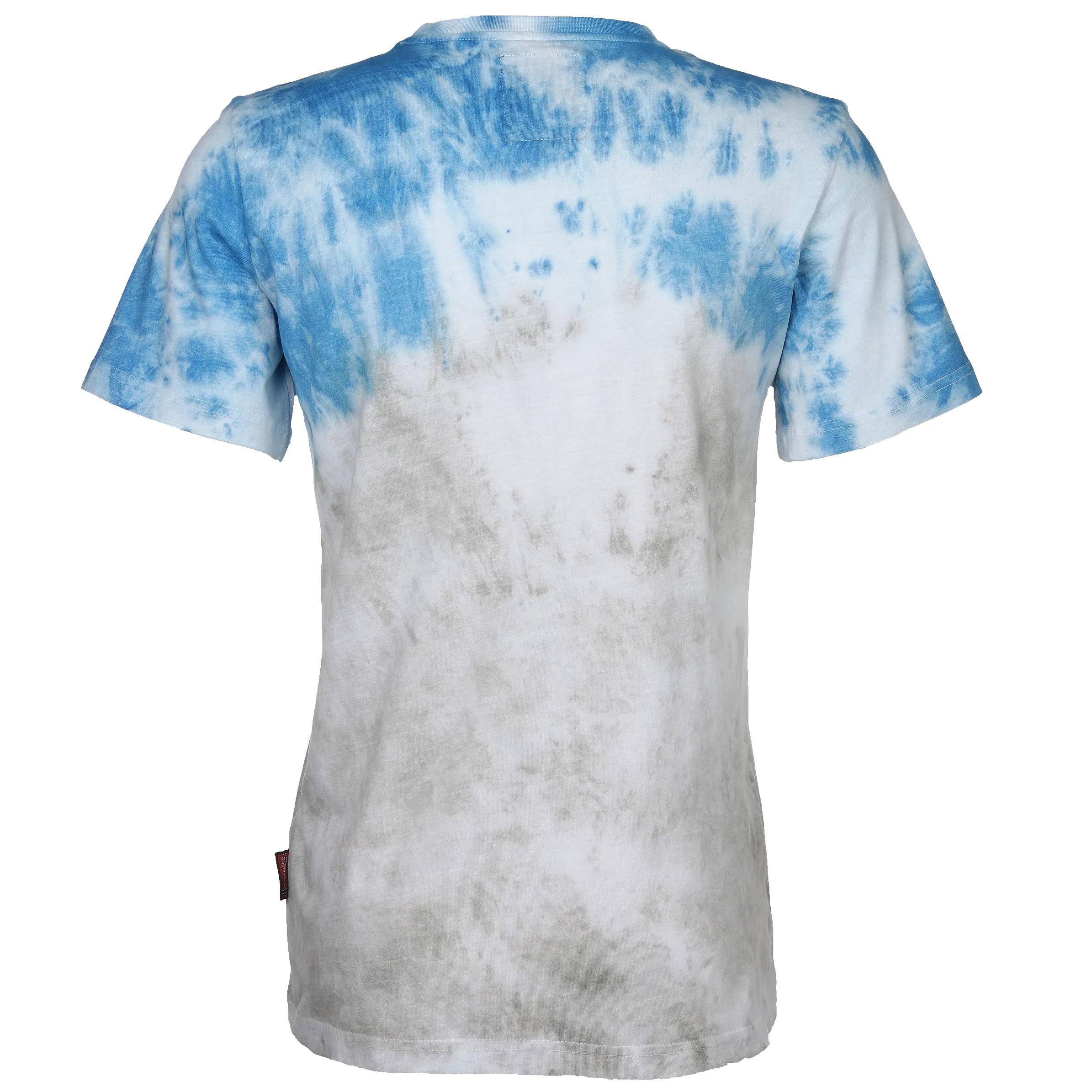 Southern Territory He. T-Shirt 1/2 Arm Batik Prin Türkis 886956 PETROL 2