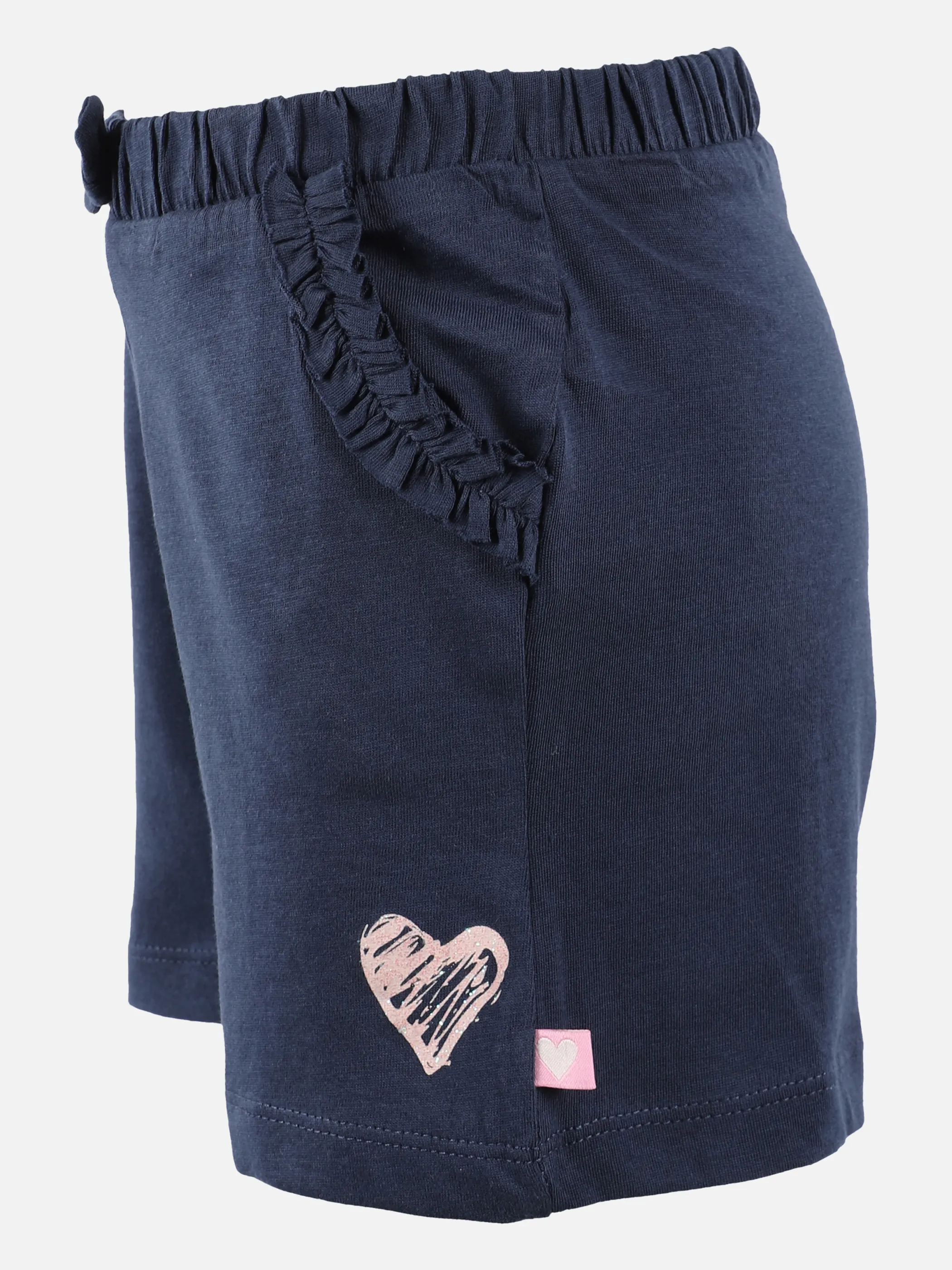 Stop + Go KM DP Shorts in navy uni/pink AOP Blau 875606 NAVY/PINK 4