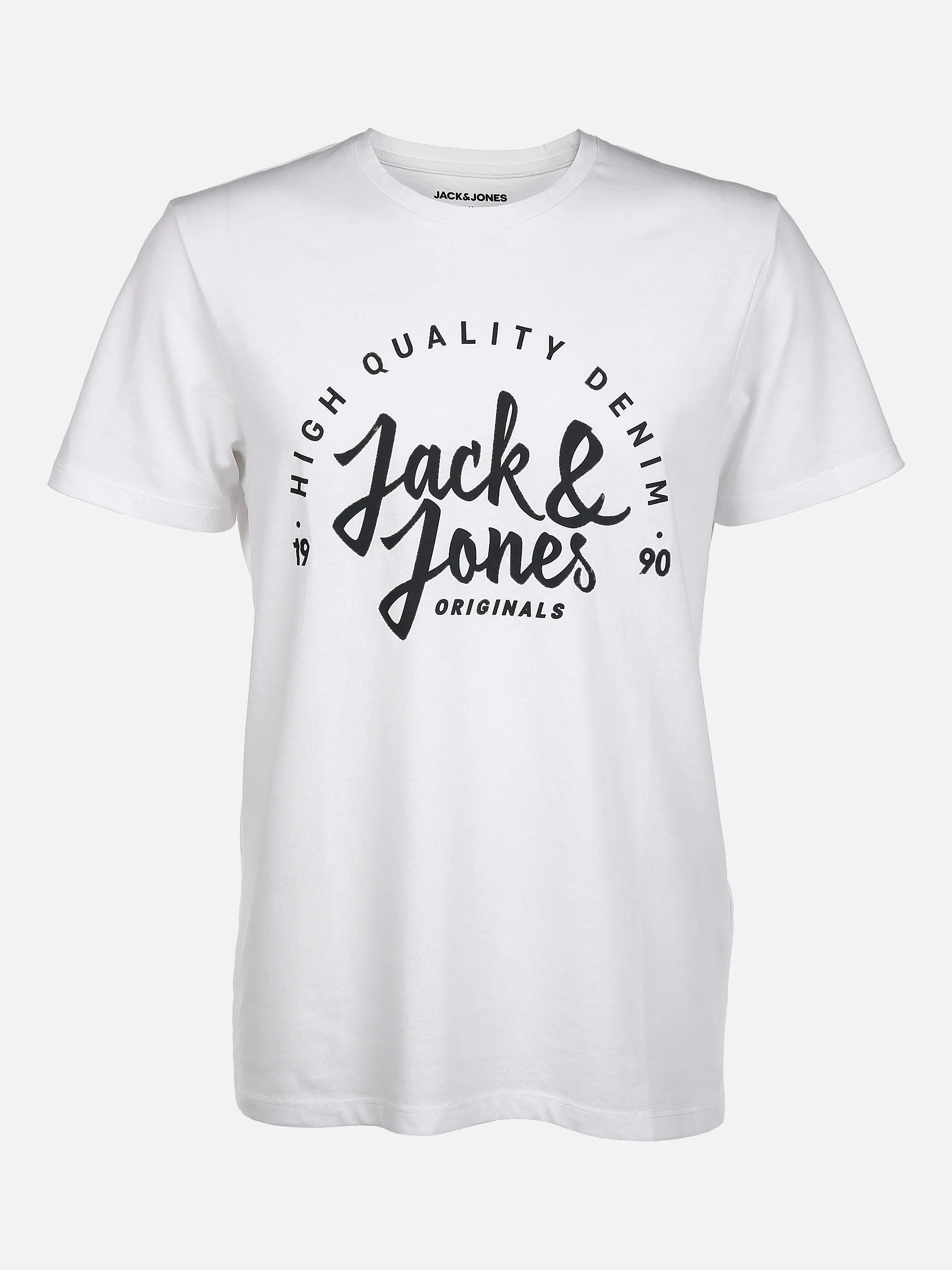 Jack Jones 12188931 JJKIMBEL TEE SS CREW Weiß 854373 177627002 1