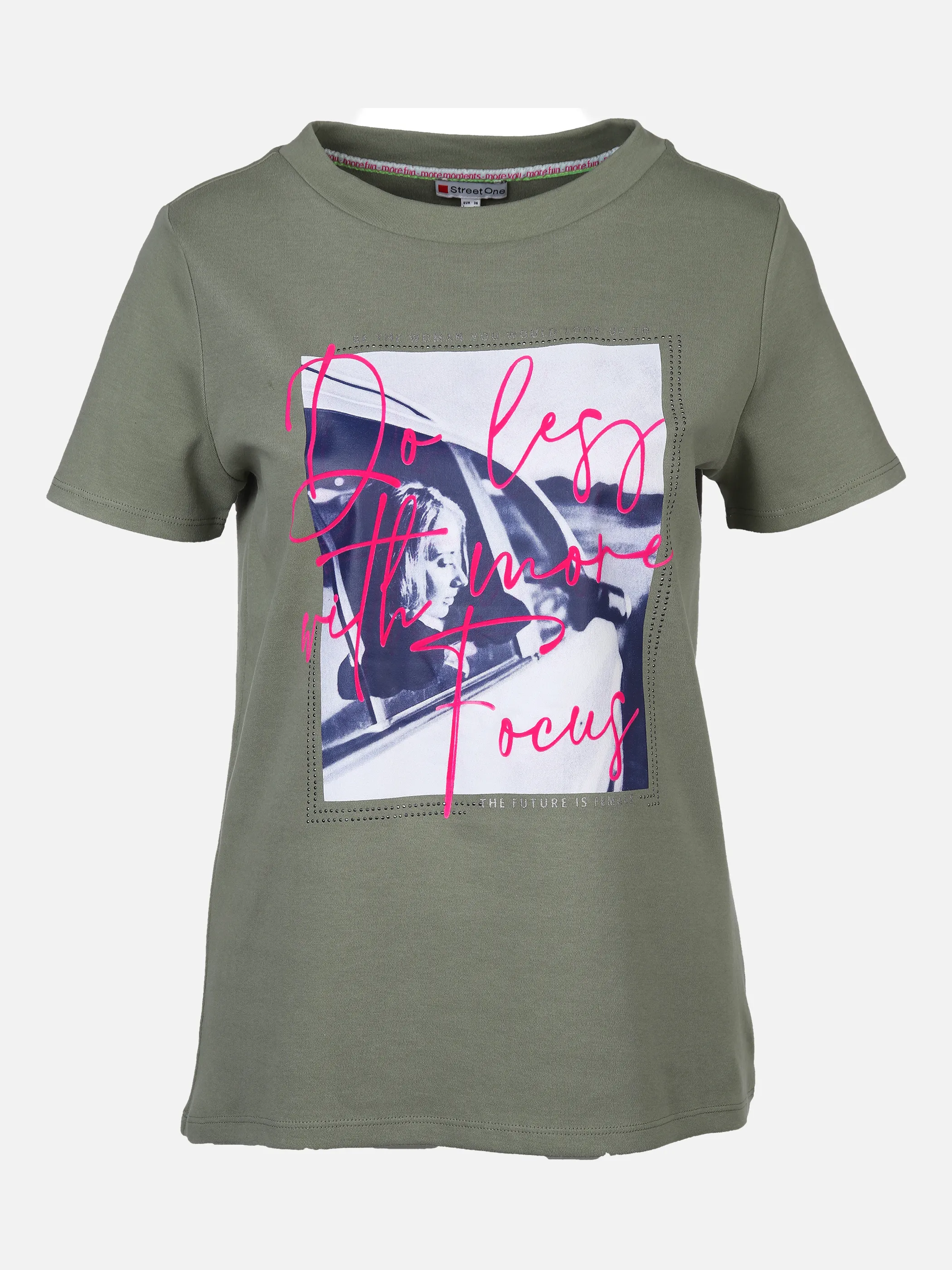 Street One A317487 photoprint shirt Grün 864853 33348 1 Street One A317487 photoprint shirt Grün 864853 33348 1