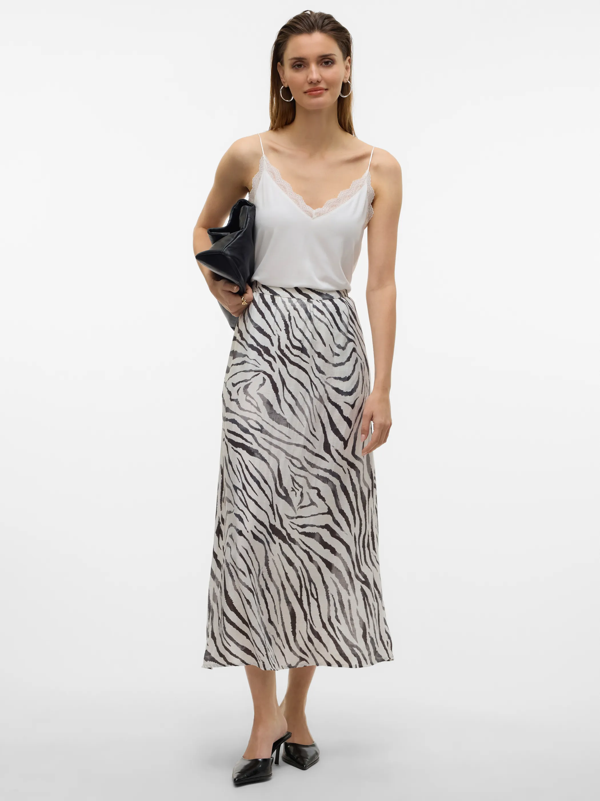 Vero Moda 10330054 VMDORA DESY MW ANKLE Weiß 908957 178857001 4