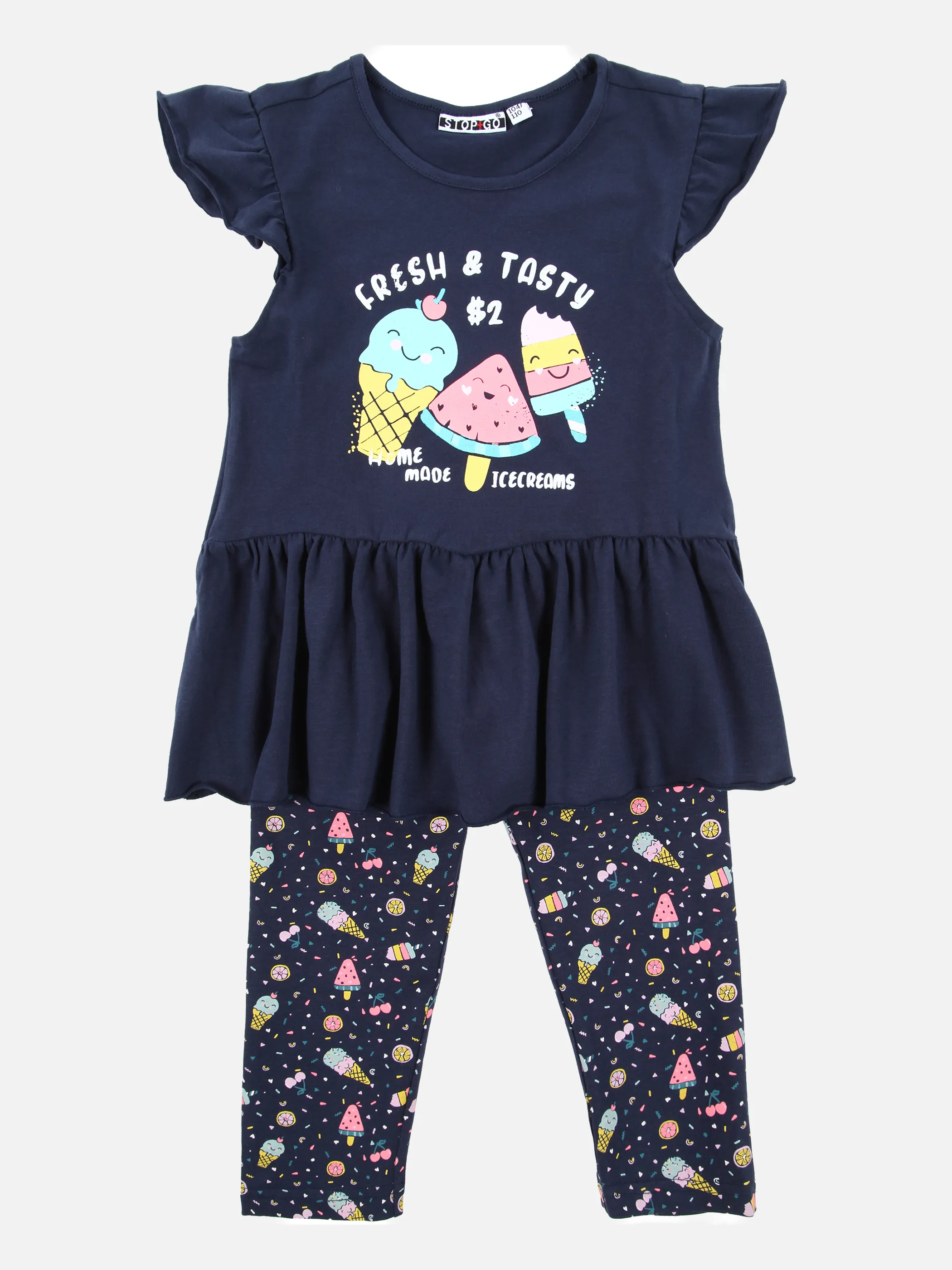 Stop + Go MG 2er Set Tunika+Leggings 3/4 Blau 852508 DUNKELBLAU 1 Stop + Go MG 2er Set Tunika+Leggings 3/4 Blau 852508 DUNKELBLAU 1