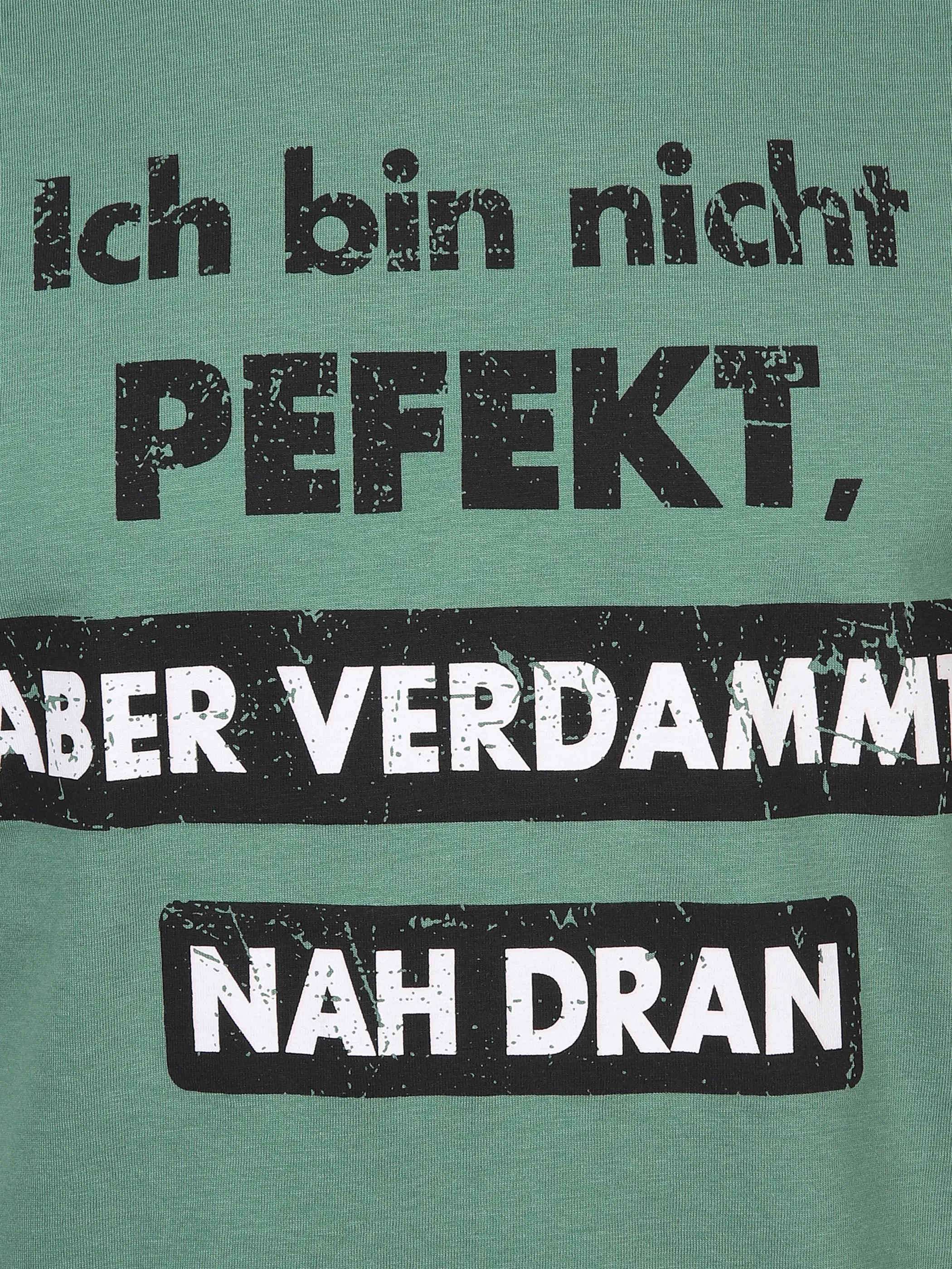 Worker He. T-Shirt 1/2 Arm Sprüche Grün 872418 GREEN 3