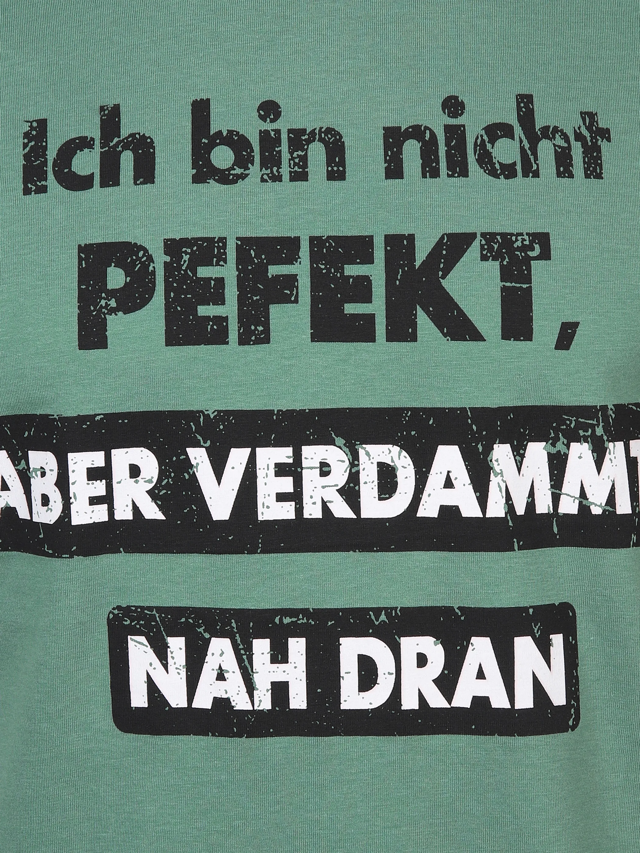 Worker He. T-Shirt 1/2 Arm Sprüche Grün 872418 GREEN 3 Worker He. T-Shirt 1/2 Arm Sprüche Grün 872418 GREEN 3