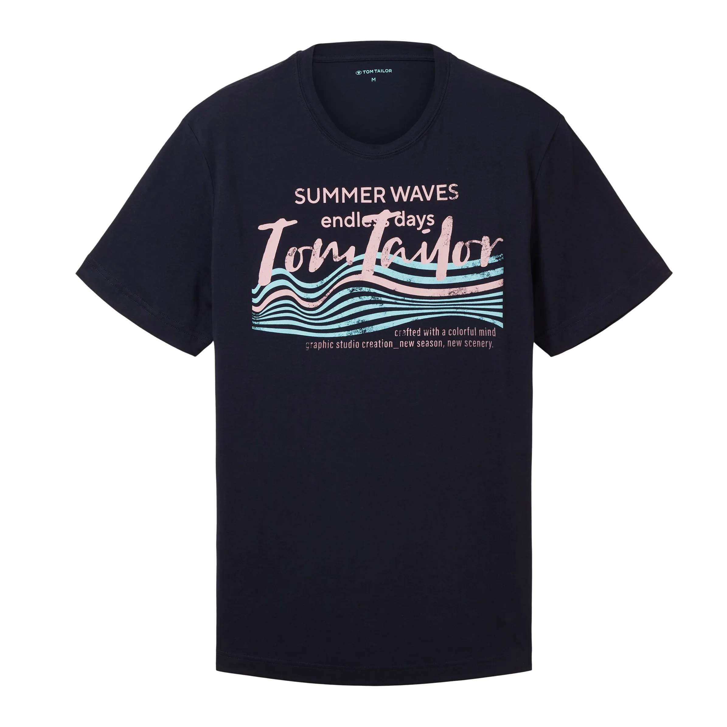 Tom Tailor 1038661 printed t-shirt Blau 880584 10668 1